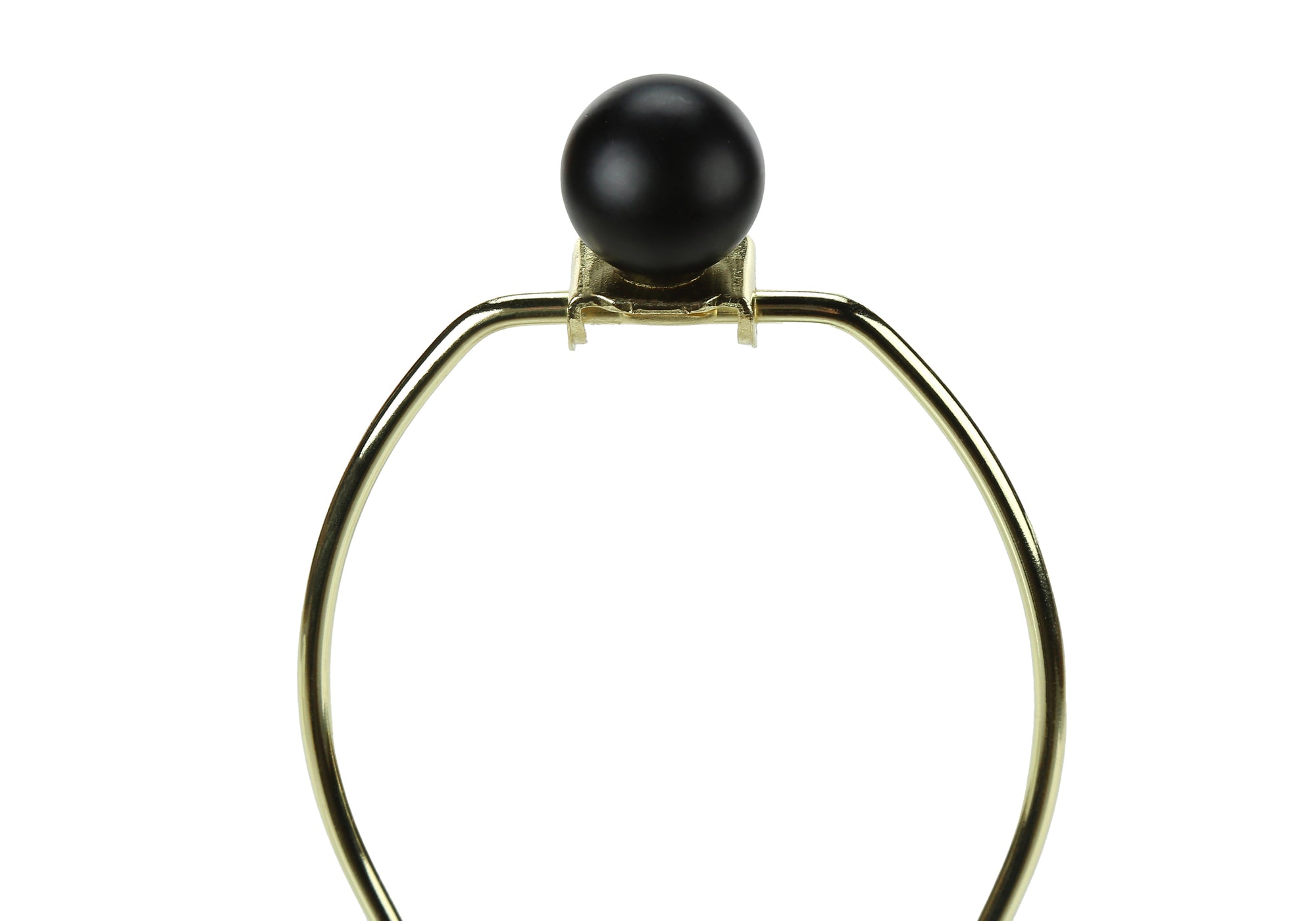 LUMINAIRE - 2MCX / 24"H LAMPE DE TABLE NOIR / IVOIRE /USB – I 9643.