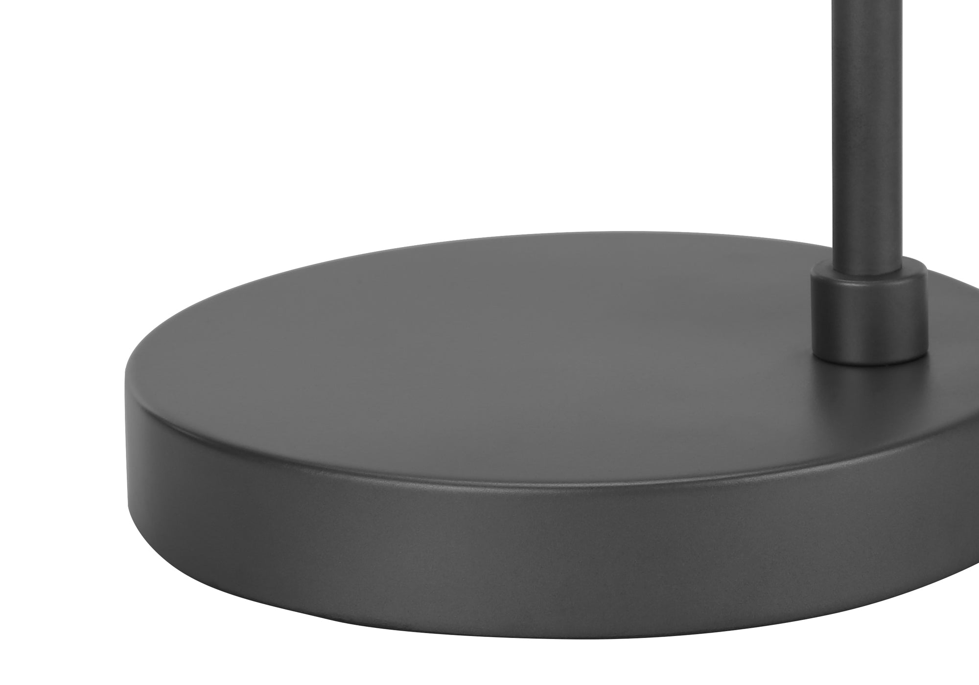 LUMINAIRE - 18"H LAMPE DE TABLE NOIR METAL / NOIR / USB – I 9645.
