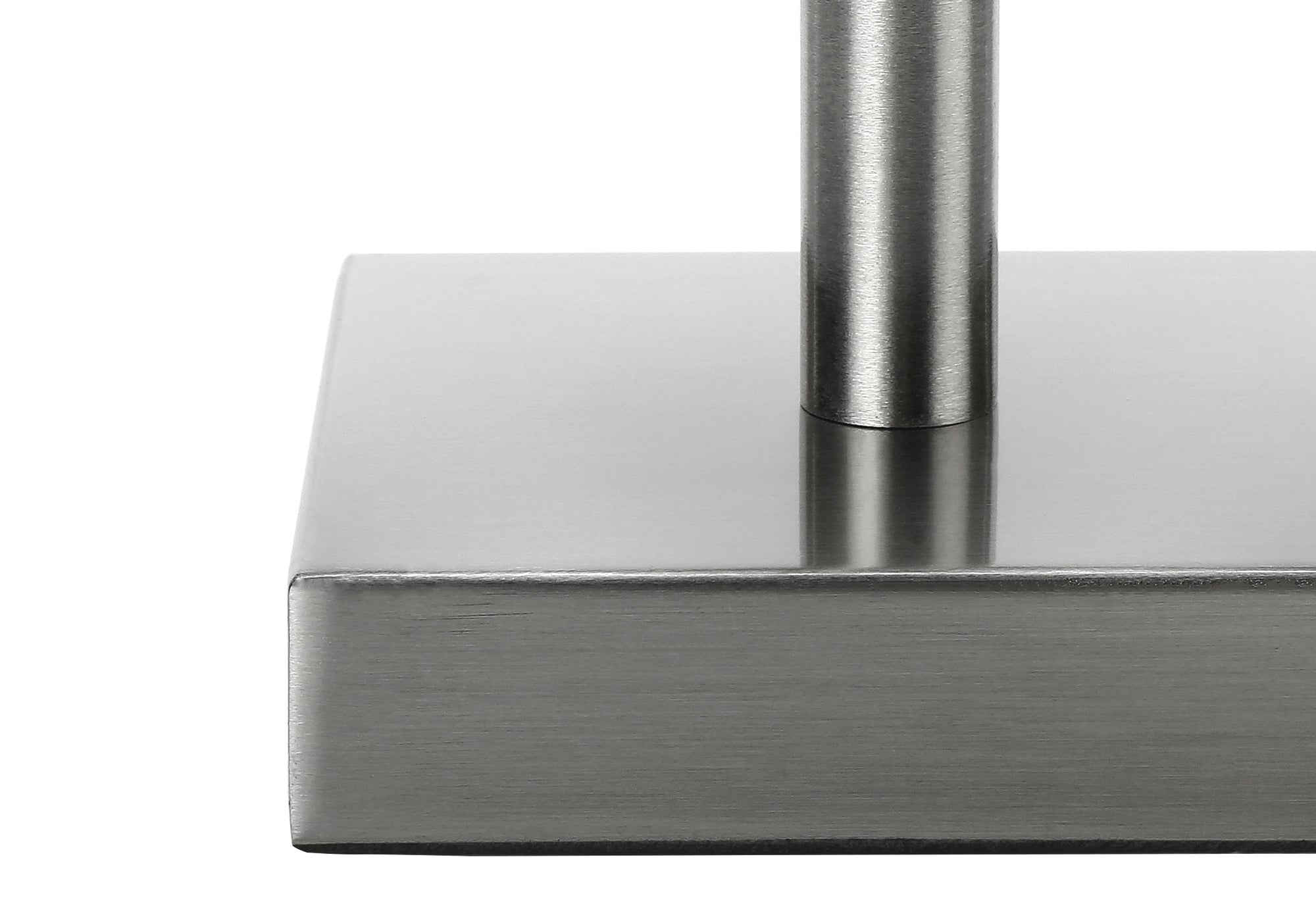 LUMINAIRE - 2MCX / 17"LAMPE DE TABLE NICKEL METAL / USB – I 9649.