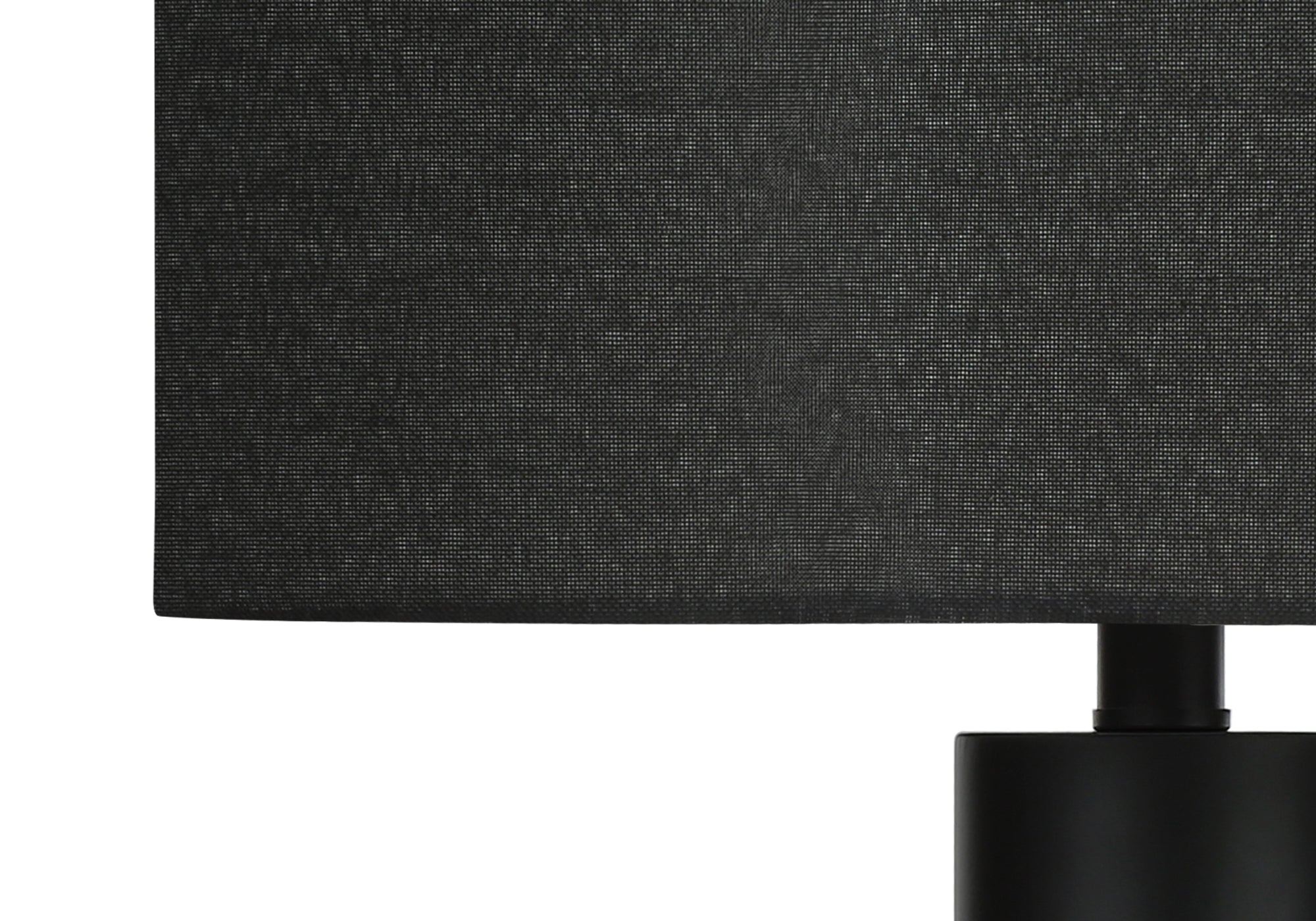 LUMINAIRE - 28"H LAMPE DE TABLE NOIR METAL / NOIR – I 9658.