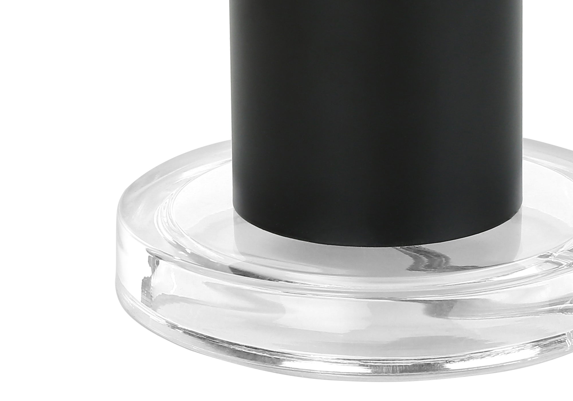 LUMINAIRE - 28"H LAMPE DE TABLE NOIR METAL / NOIR – I 9658.