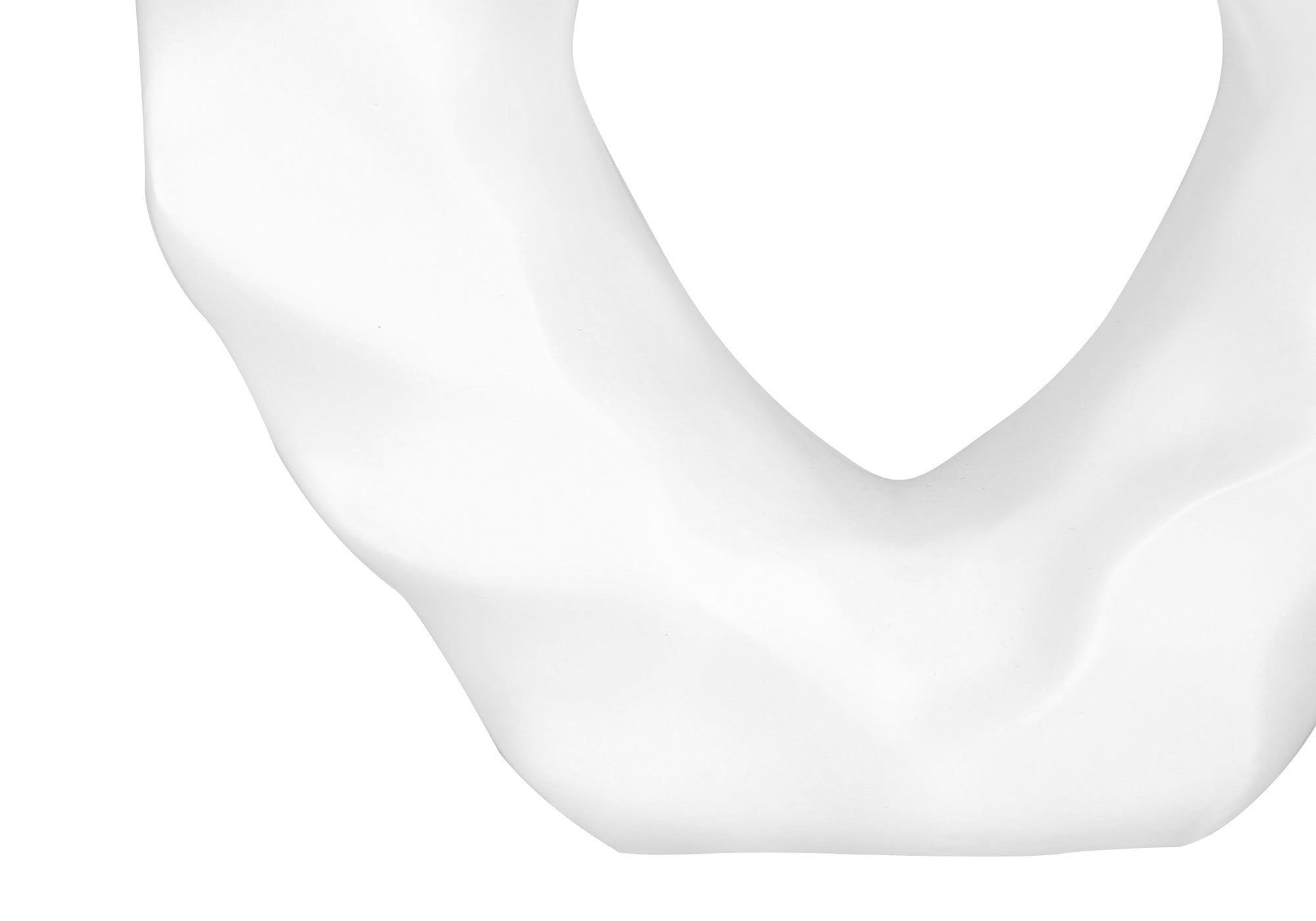 LUMINAIRE - 25"H LAMPE DE TABLE CREME RESINE / IVOIRE – I 9727.