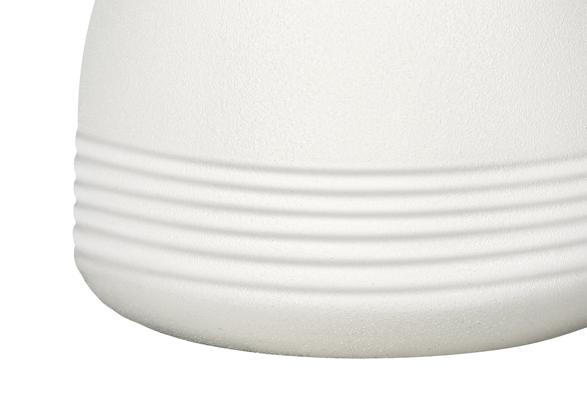 LUMINAIRE - 17"H LAMPE DE TABLE CREME CERAMIQUE / IVOIRE – I 9741.