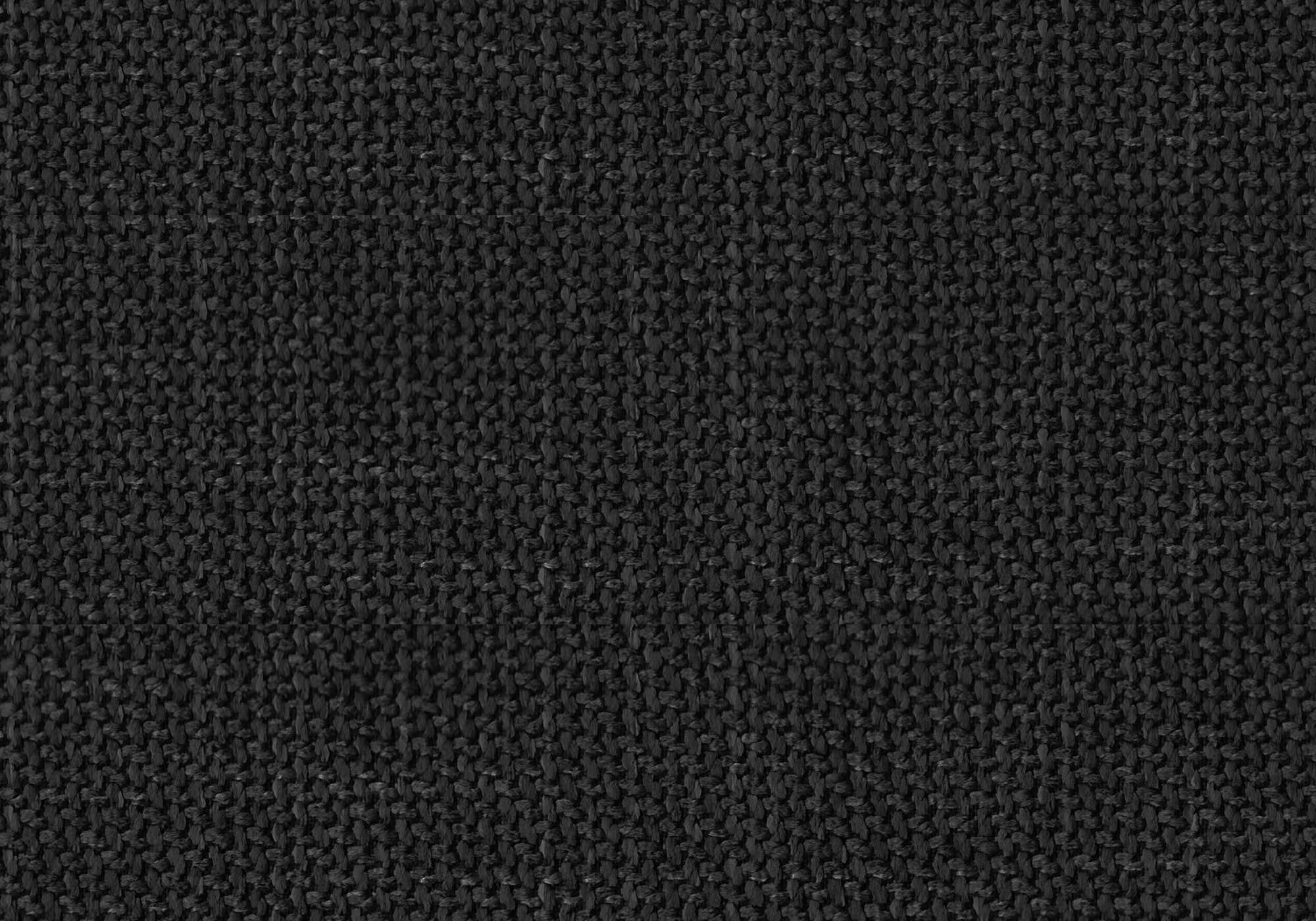 TABOURET DE BAR - 2PCS / TISSU NOIR / NOIR HAUTEUR REGLABLE – I 2334