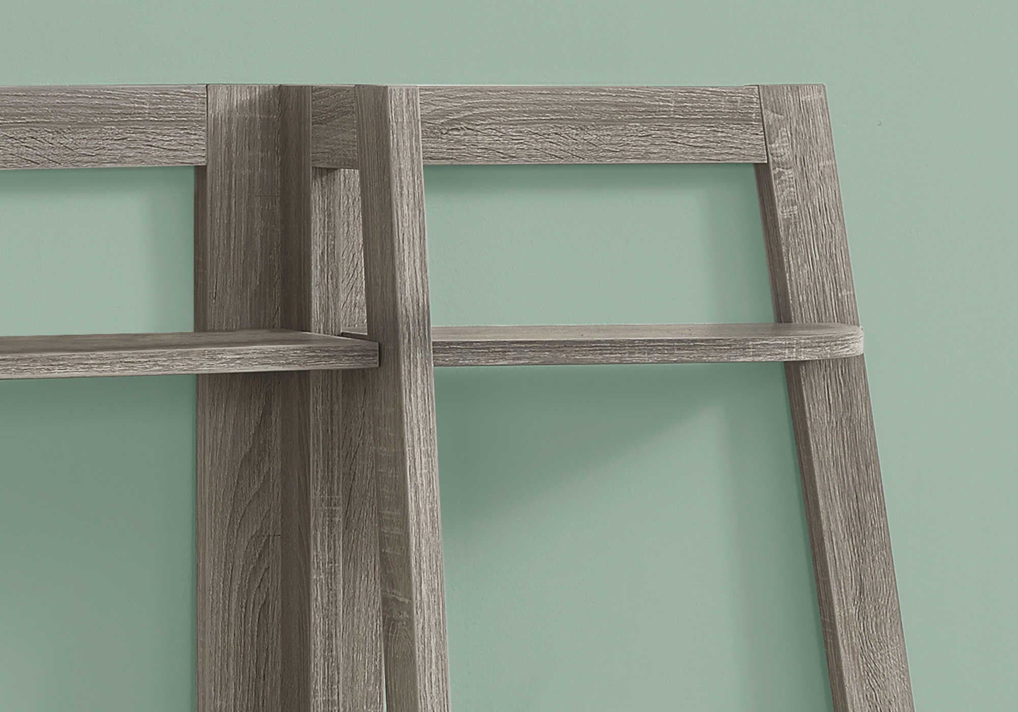 ETAGERE - 48"H / ETAGERE D'APPOINT TAUPE FONCE – I 2428