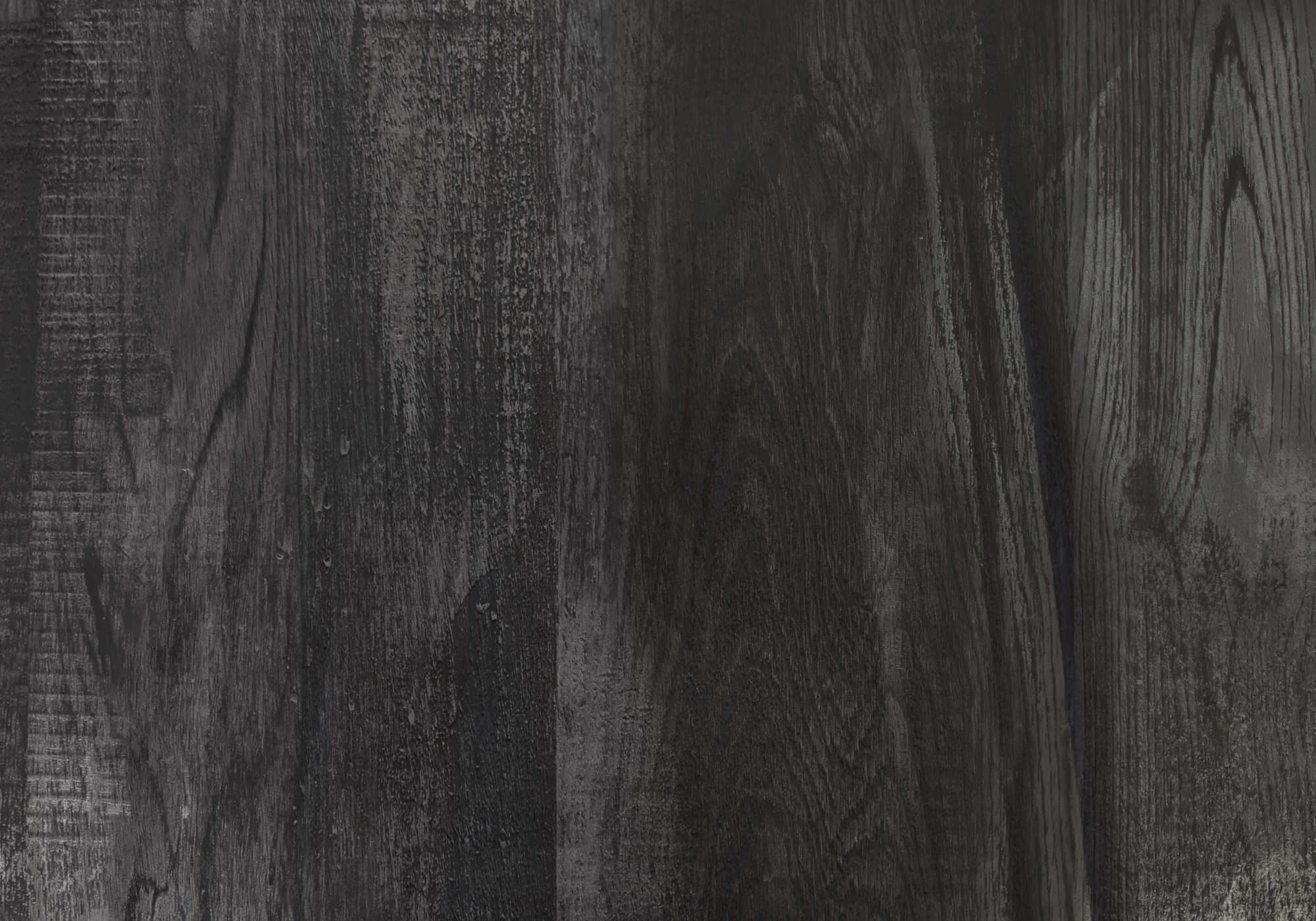 TABLE DE CHEVET - FAUX BOIS NOIR / METAL NOIR – I 2862.