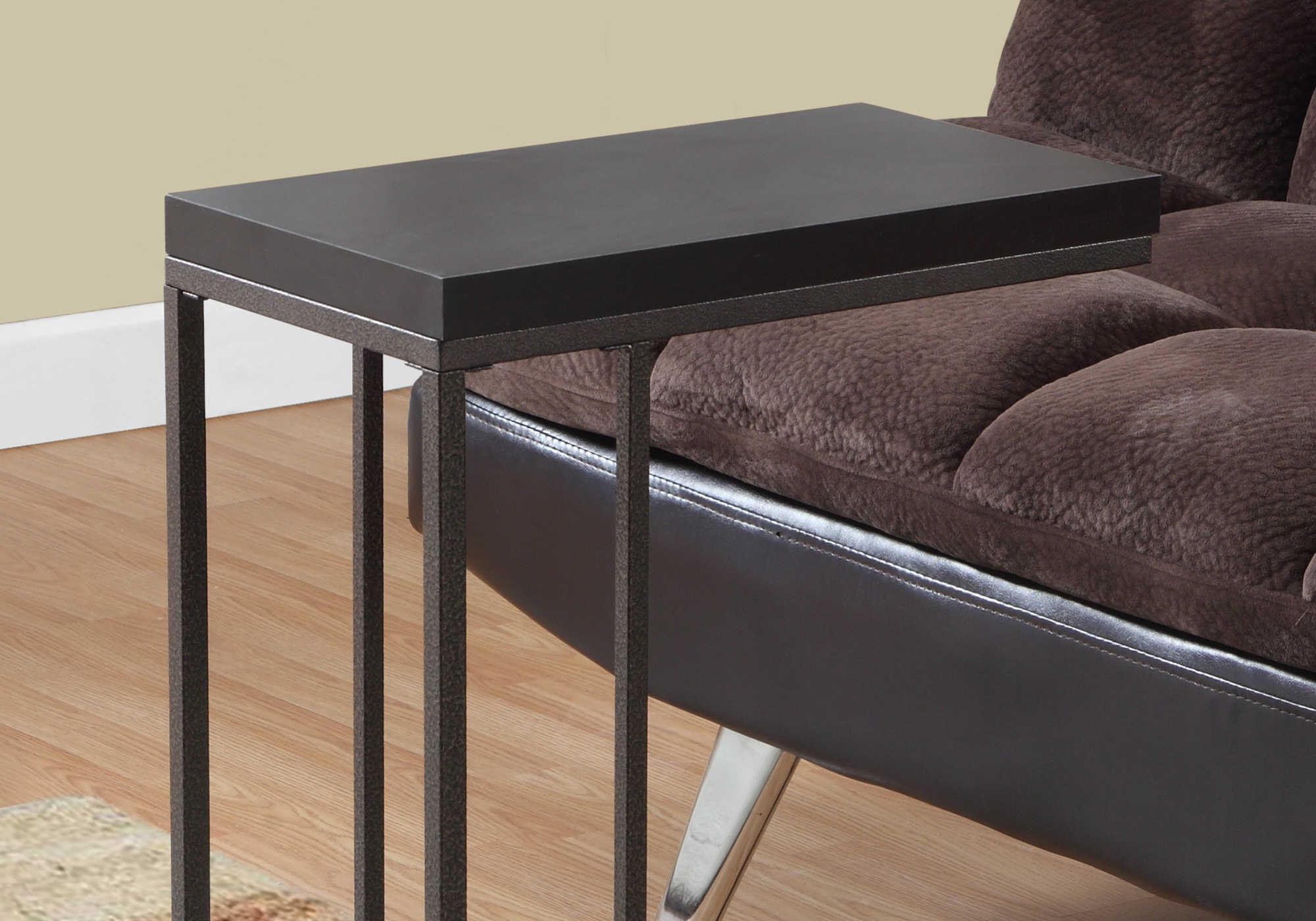 TABLE DE CHEVET - ESPRESSO / METAL BRONZE – I 3088.