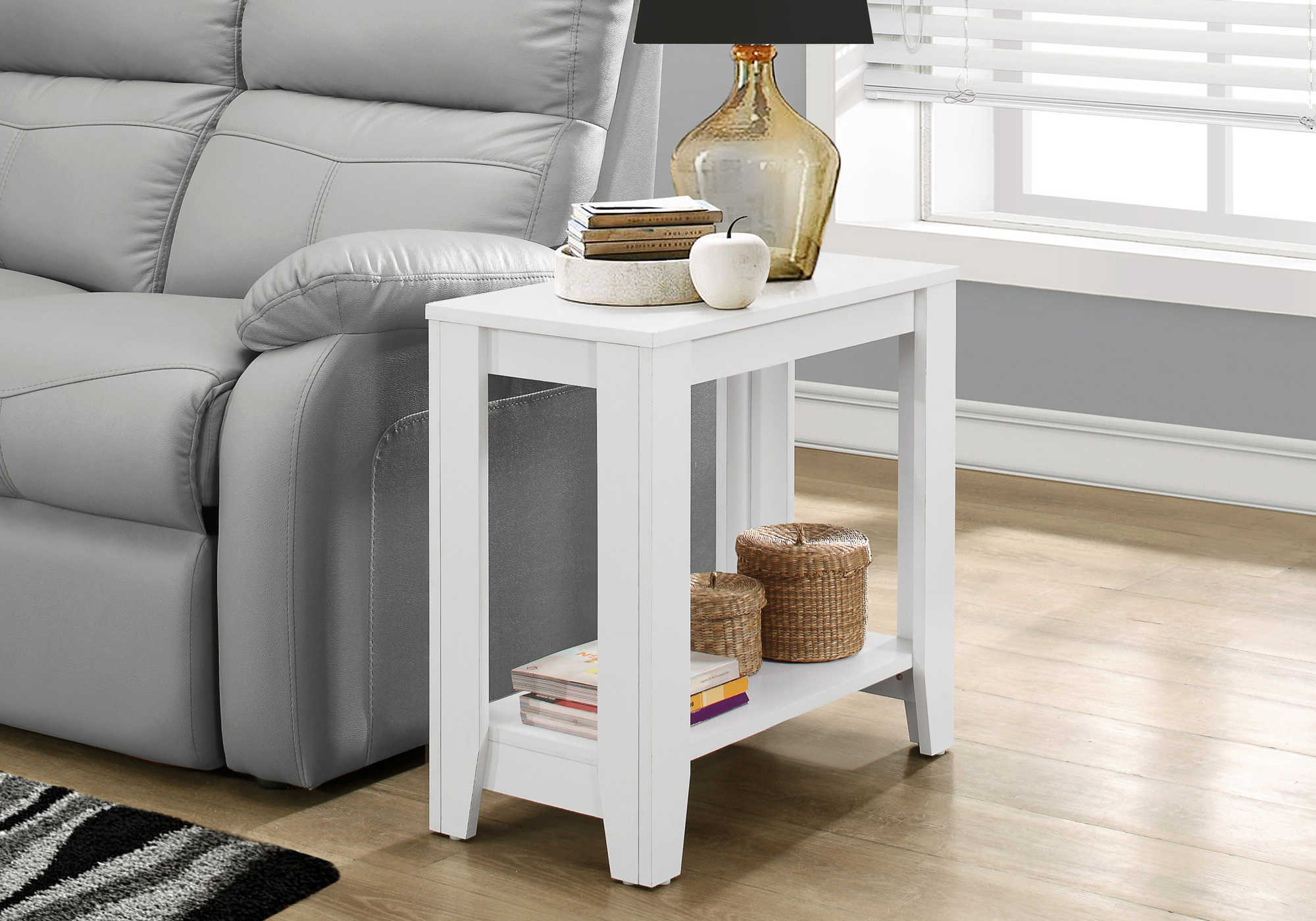 TABLE DE CHEVET - BLANC – I 3117.