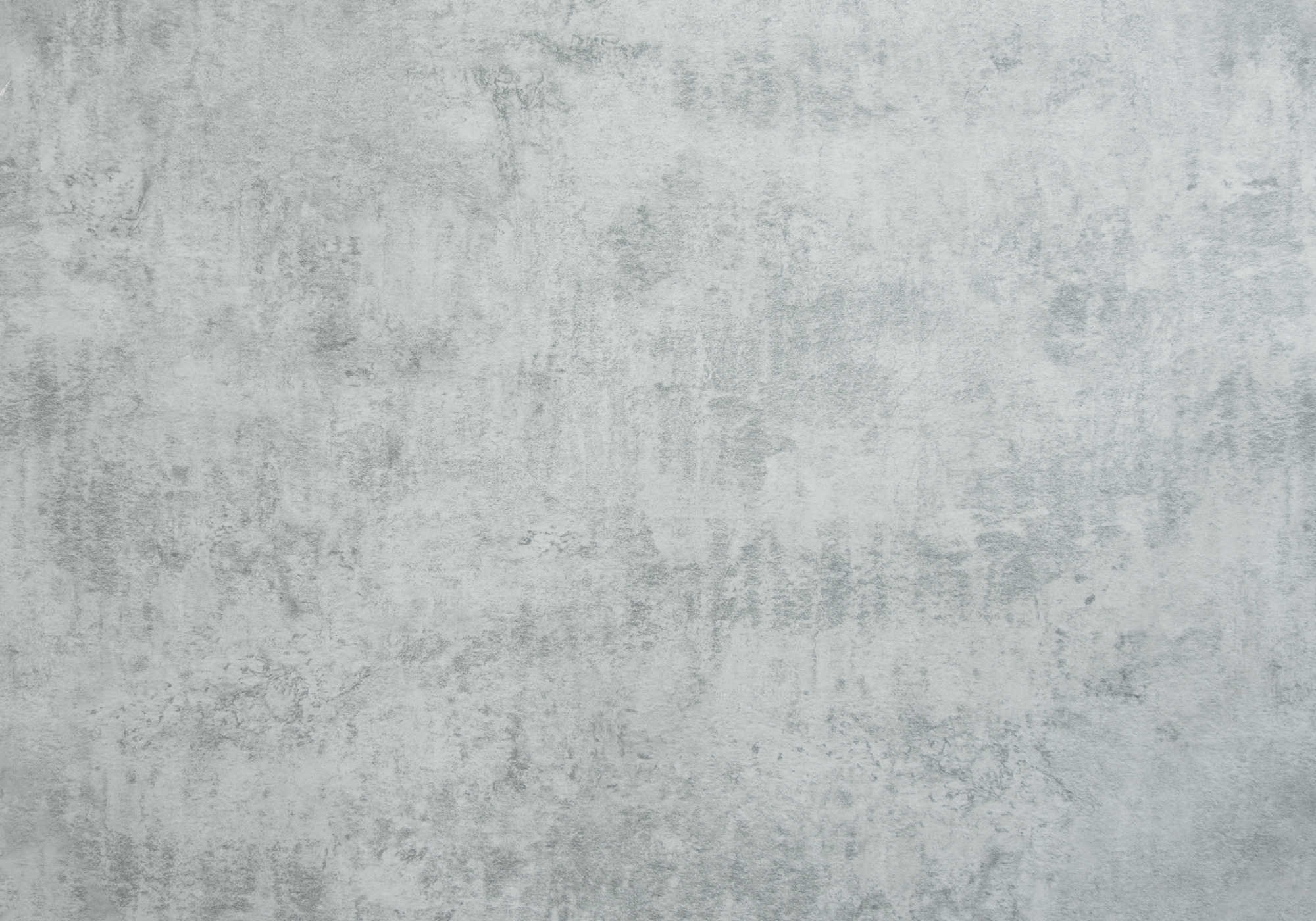 TABLE DE CHEVET - GRIS CIMENTE ET METAL CHROME – I 3372.