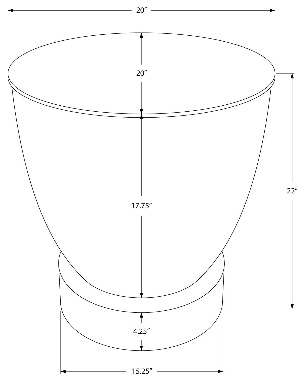 TABLE DE CHEVET - 22"H / TABLE DE BOUT DRUM METAL CHROME – I 3920.