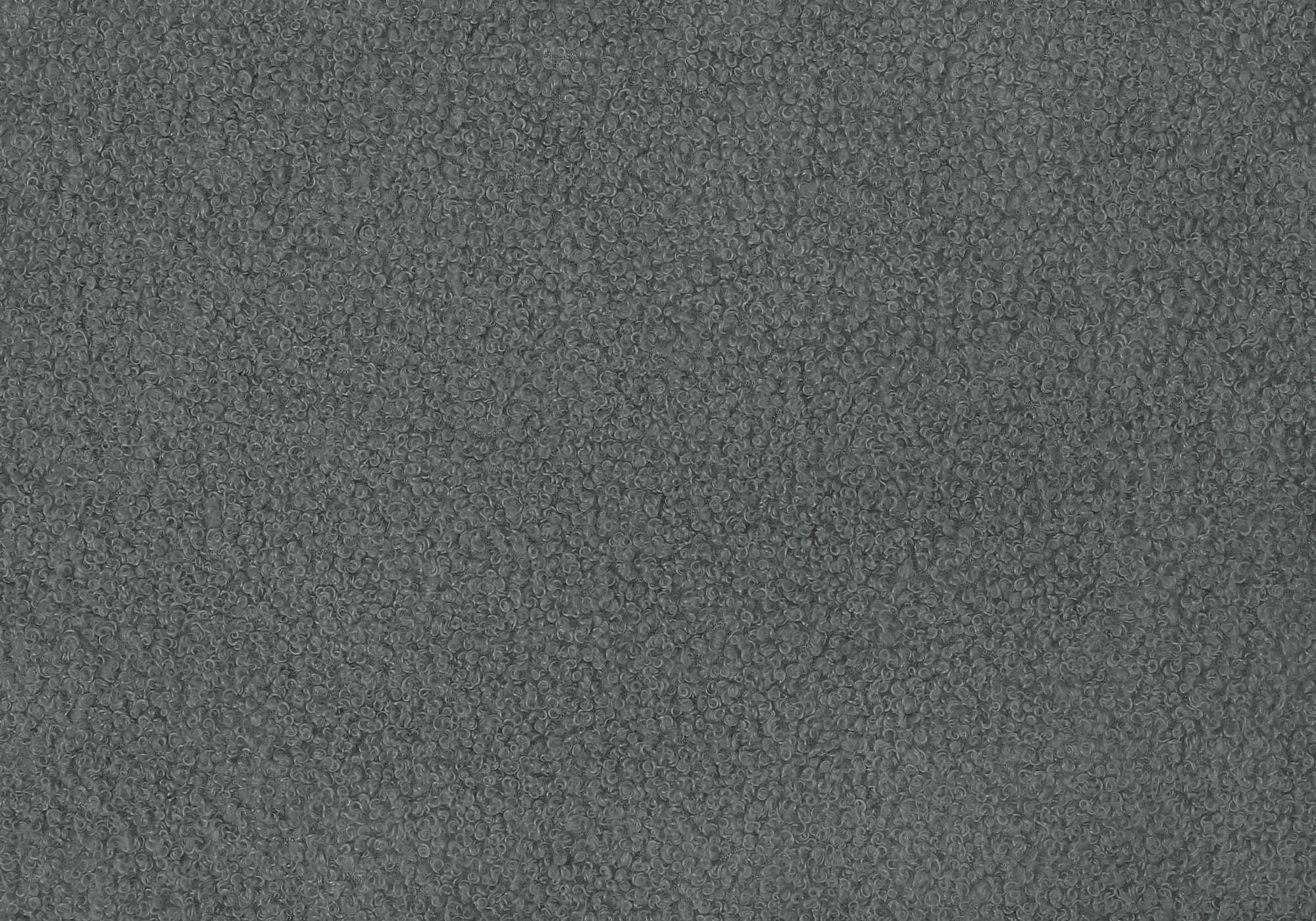 LIT - SIMPLE / TISSU BOUCLE GRIS FONCE – I 5803T