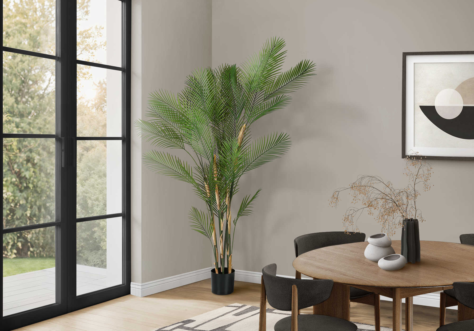 PLANTE ARTIFICIELLE - 83"H / PALMIER INTERIEUR POT 8" – I 9590