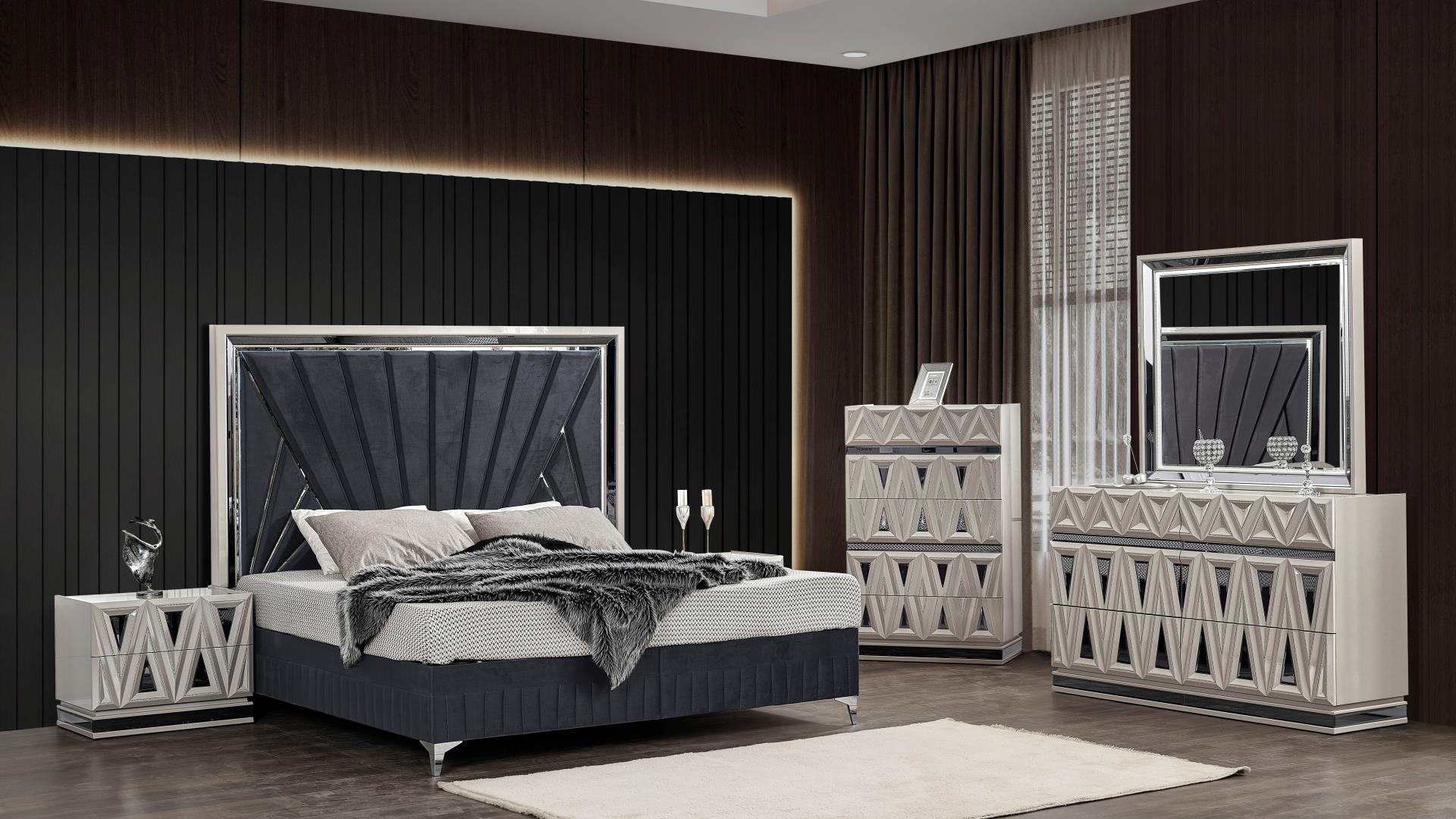 Image of lavita bedroom set 8 pcs.