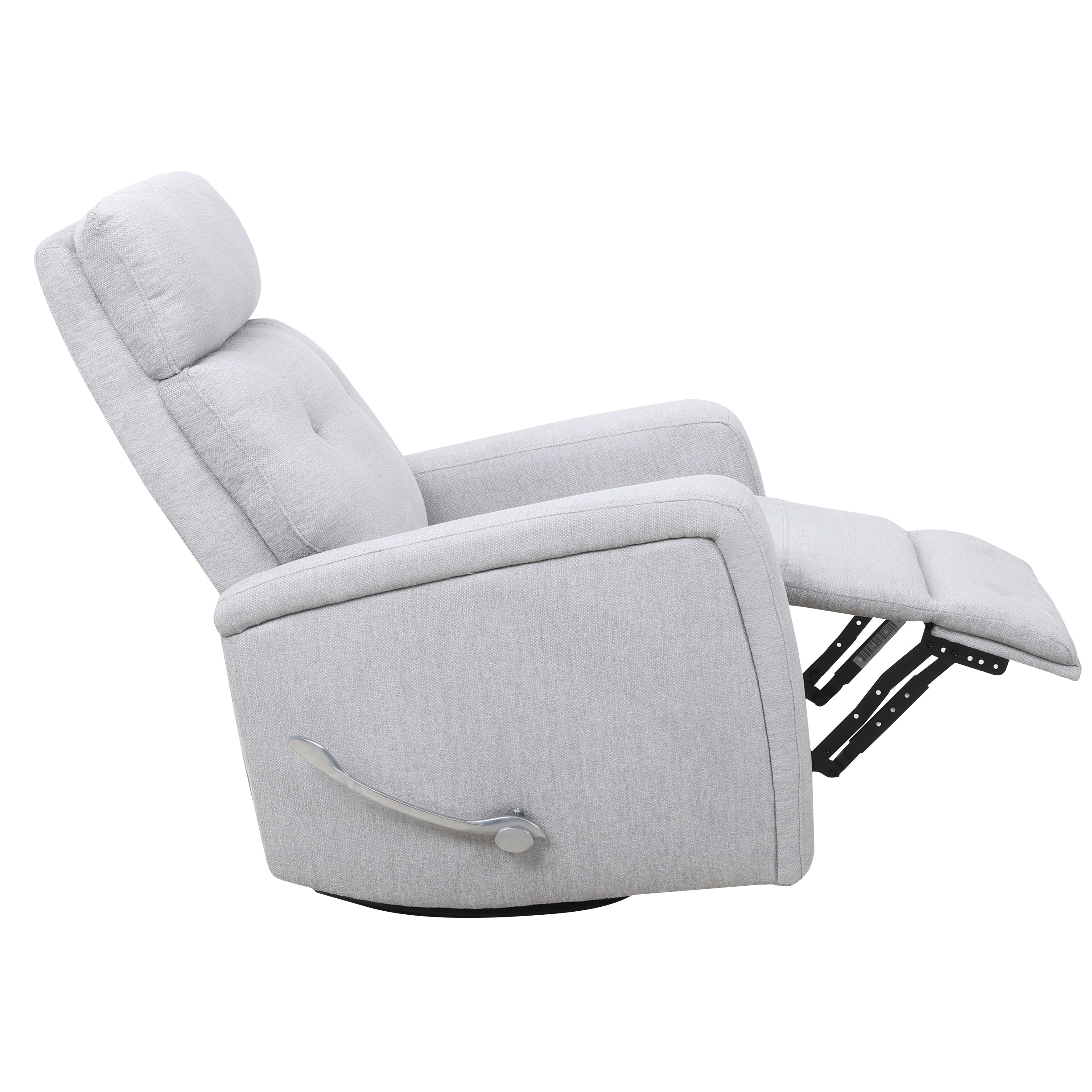 Light Grey Fabric Swivel Recliner – IF-6325-M Recliner