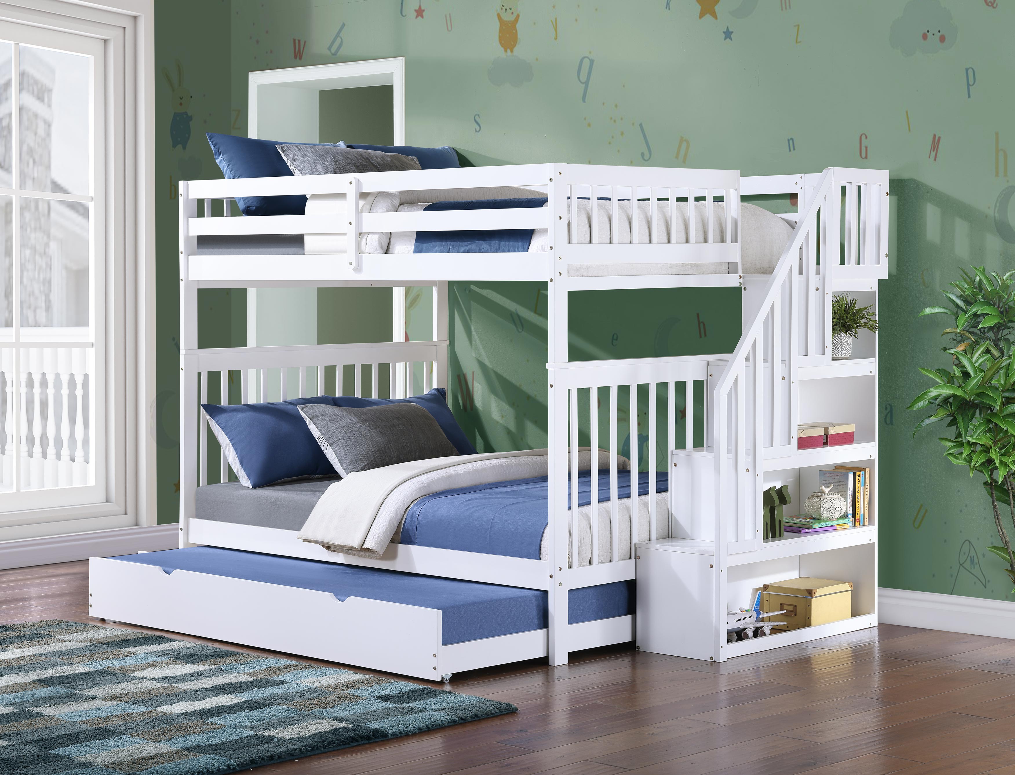 Please note The staircase is Reversible and can be installed on the Left or Right Side Bunk Bed –...