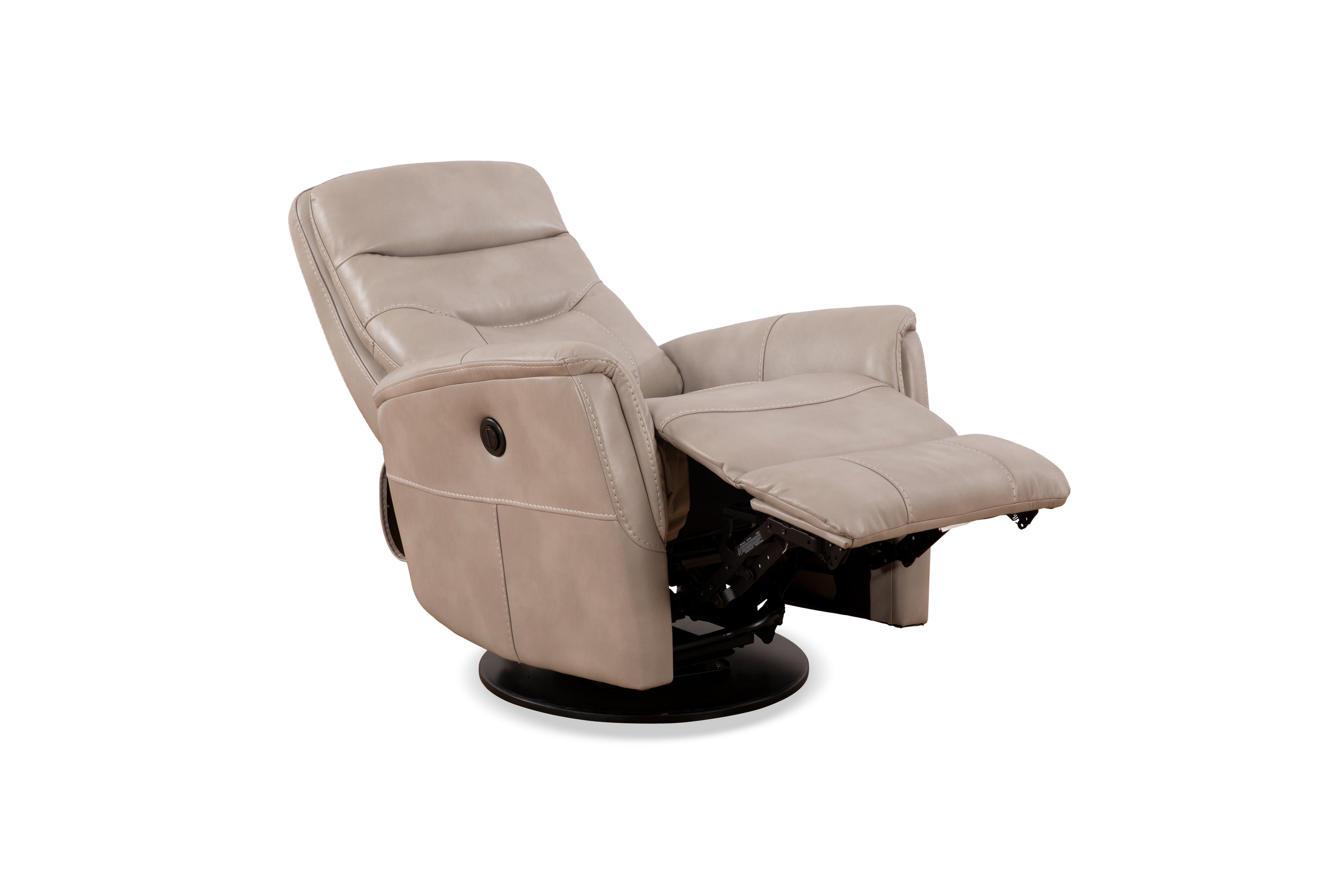 Taupe Leather Power Recliner – IF-6301-M Recliner