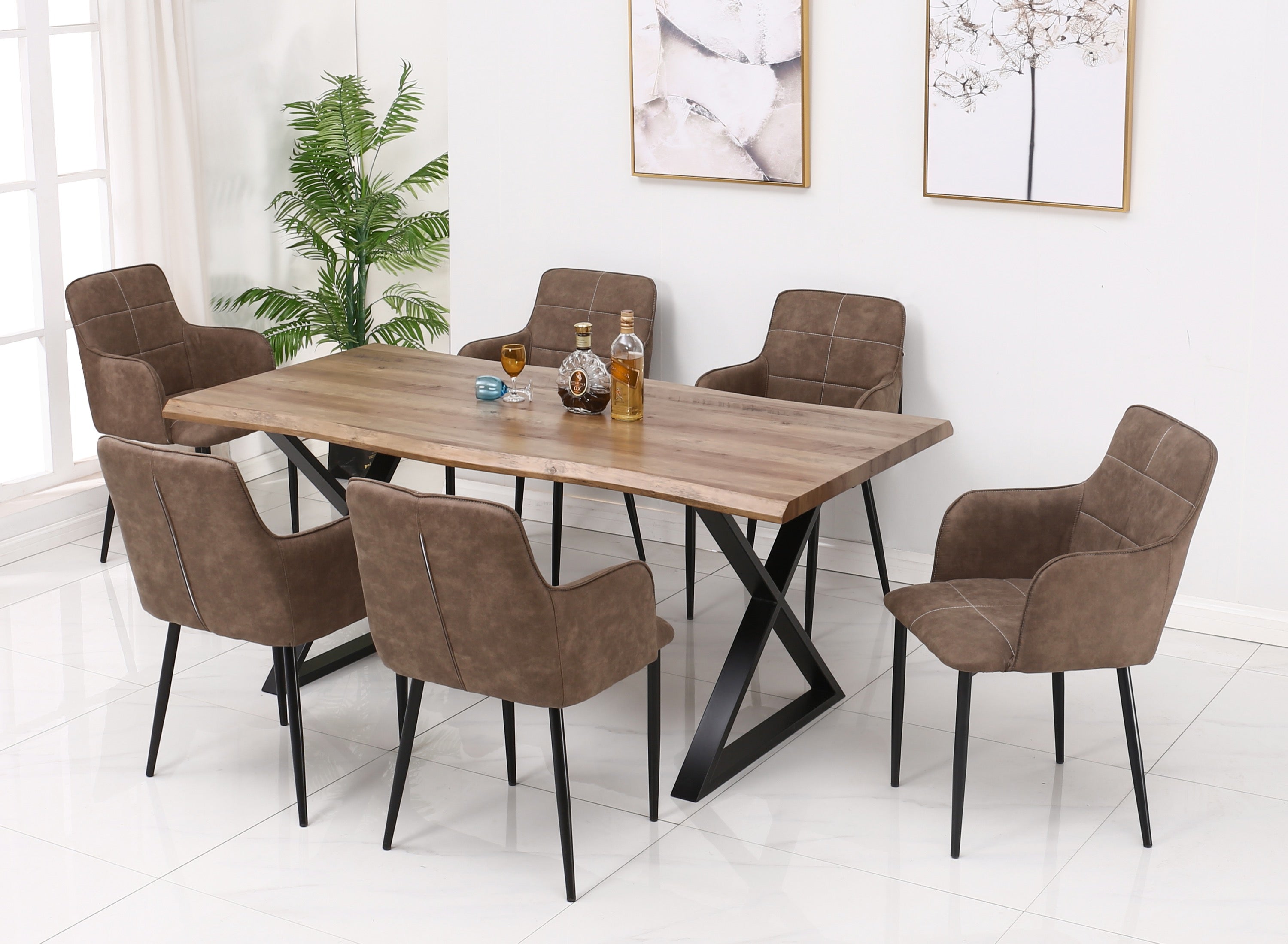 7pc Dinette Set – T-1811 C-1835