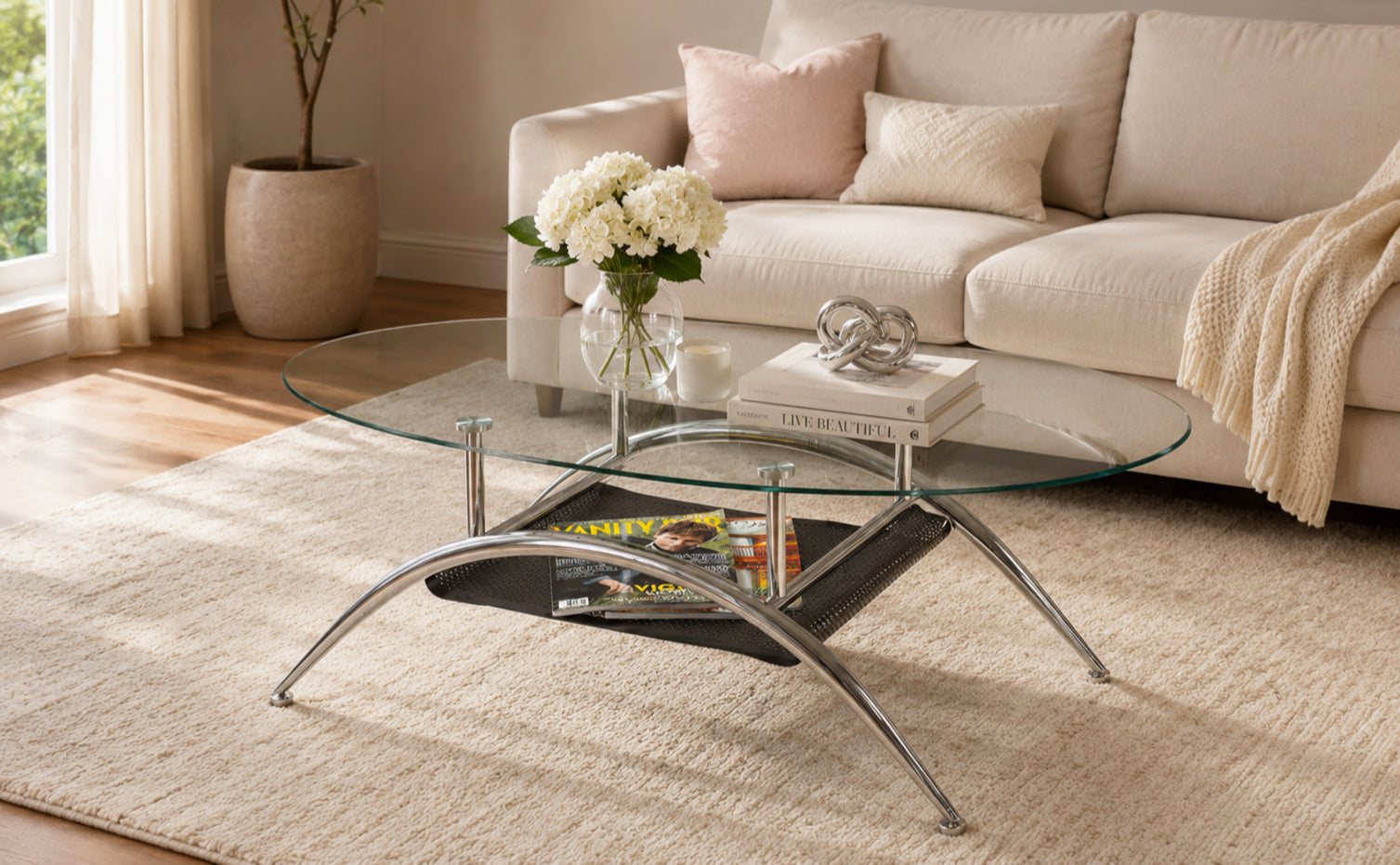 Perfect for contemporary living spaces Coffee / Side Table – IF-2001