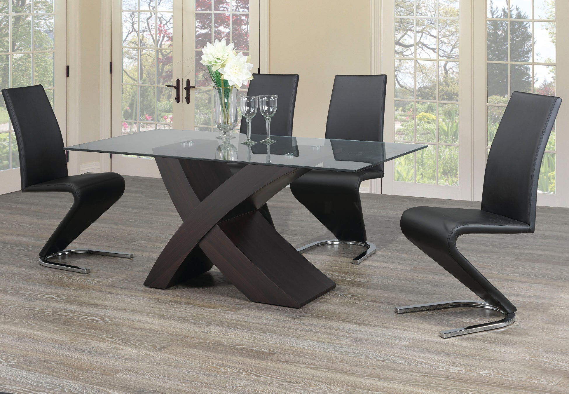 Image of t-1092 c-1785 7pc dinette set.