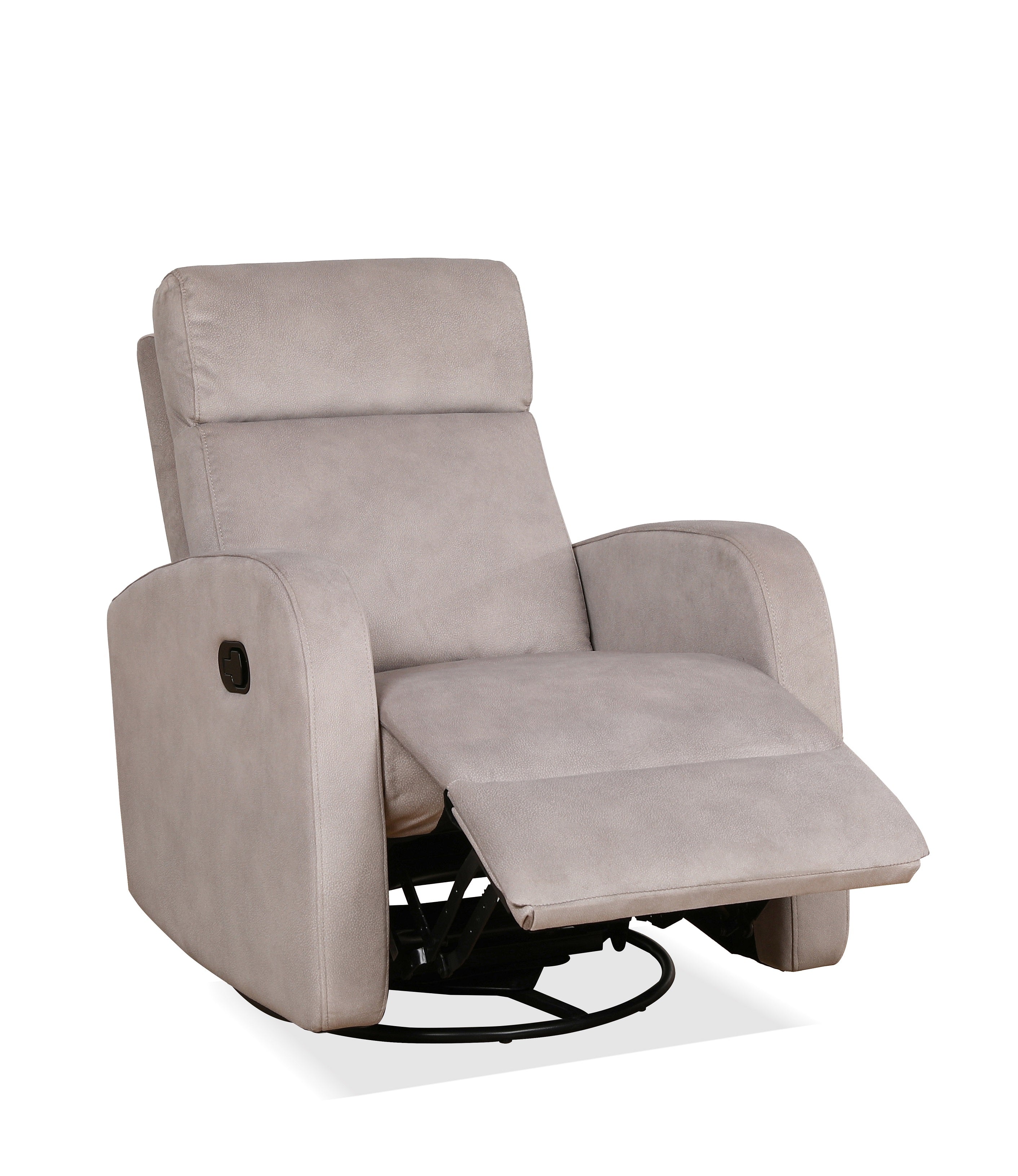 Light Grey Fabric Rocker Recliner – IF-6337-M Recliner