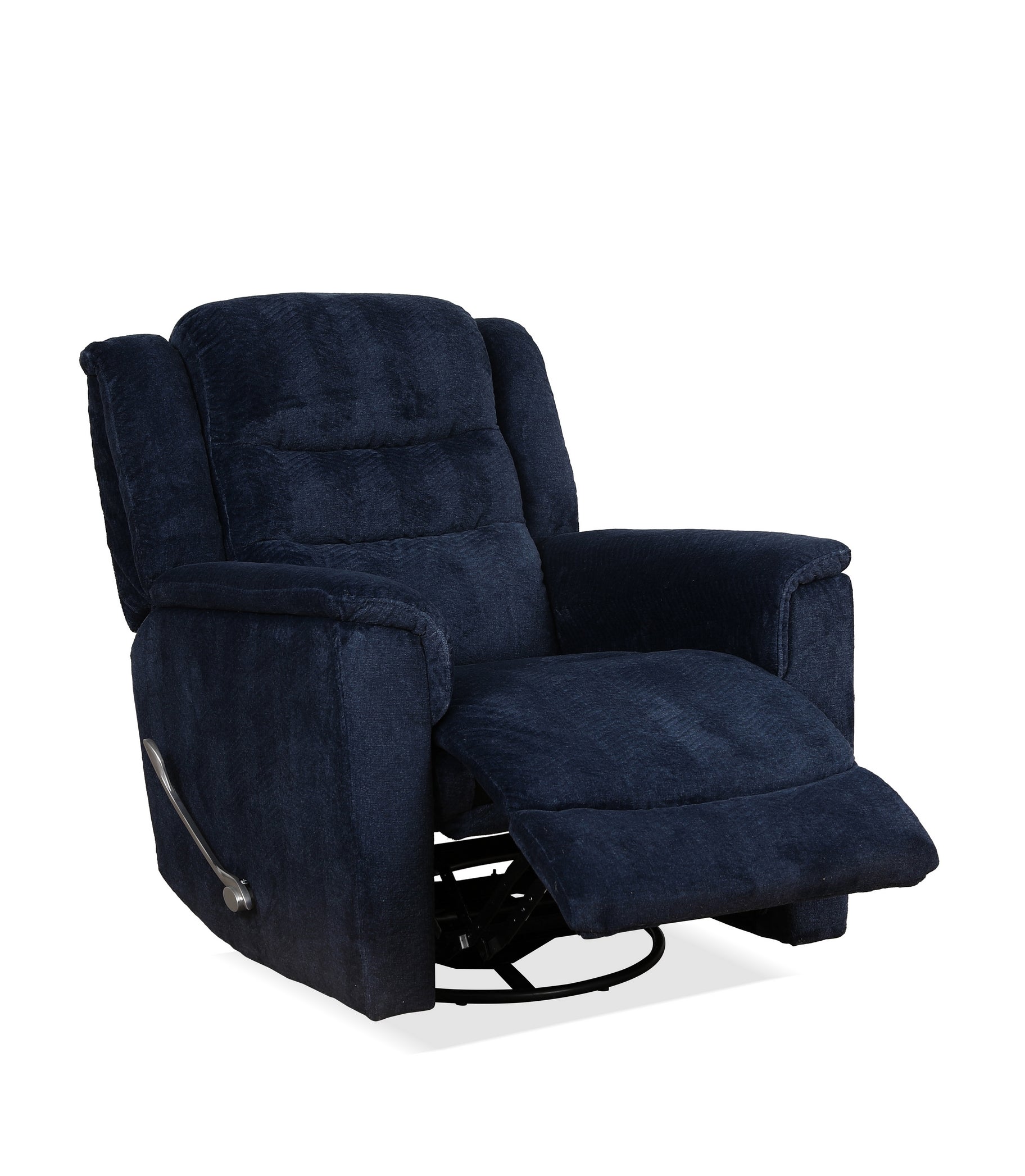 Navy Blue Fabric Rocker Recliner – IF-6347-M Recliner
