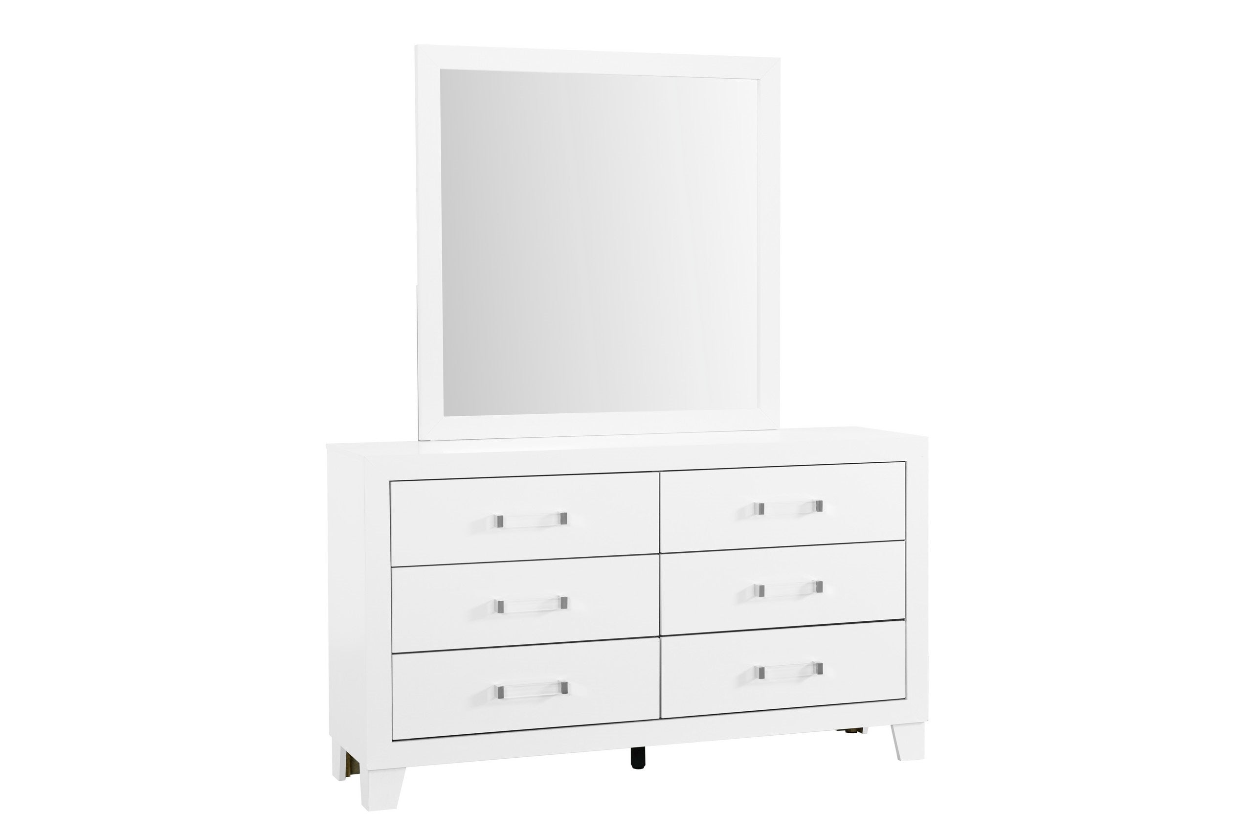 Luccia White Wood Bedroom Set – Luccia-White