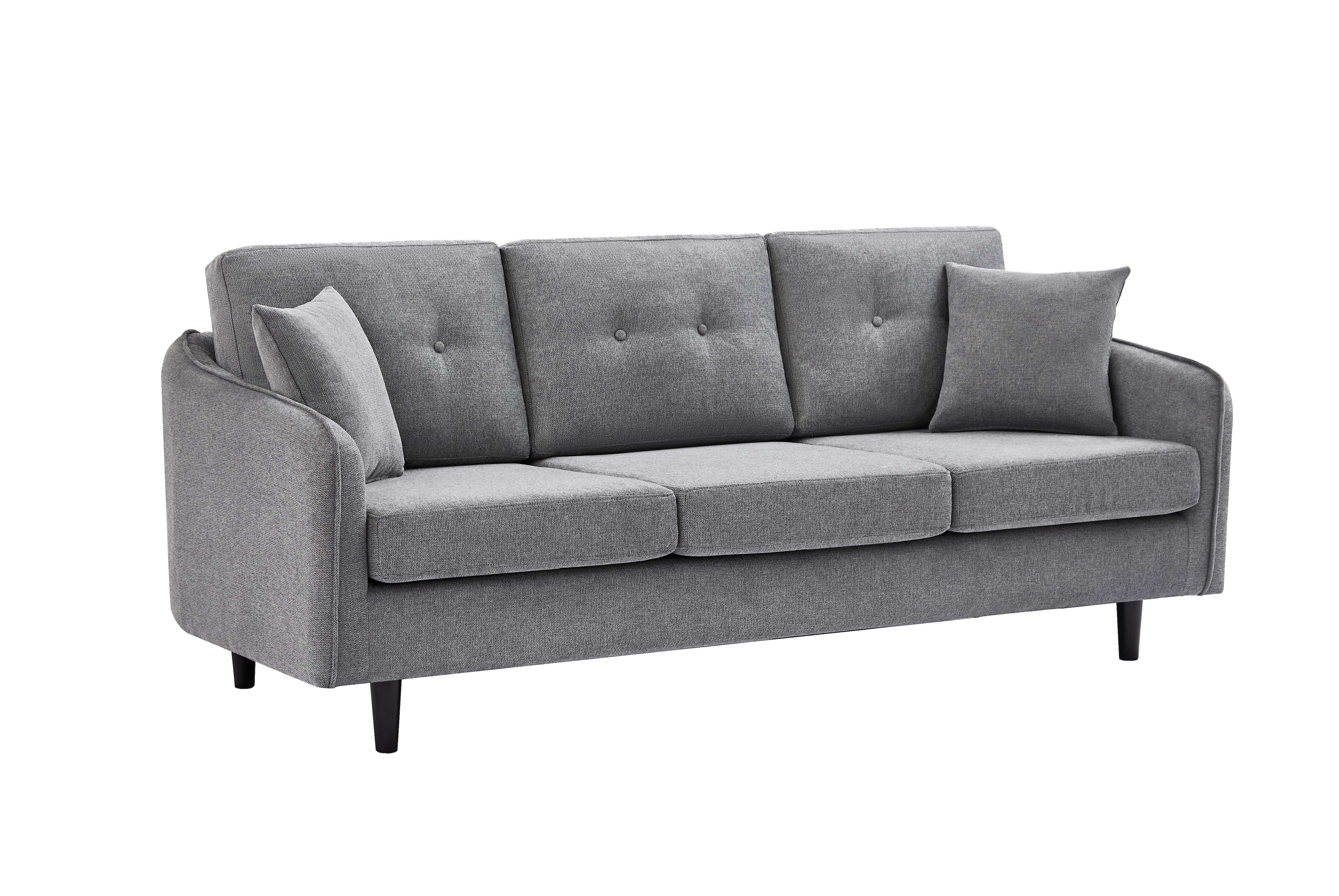 Tapered solid wood legs for a warm, modern look Sofa – IF-8220