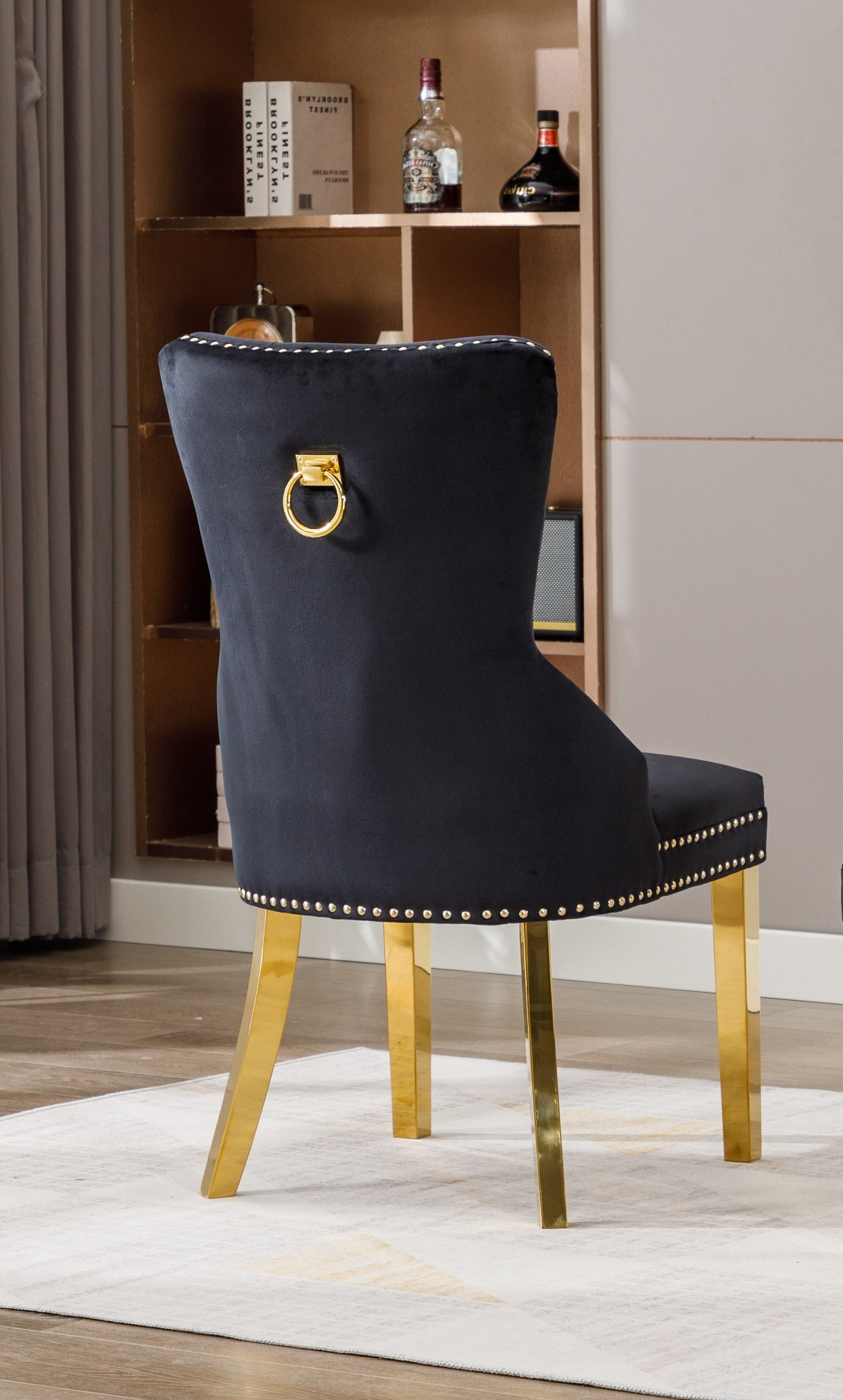 Button Tufted Front Accent Chair – C-1451