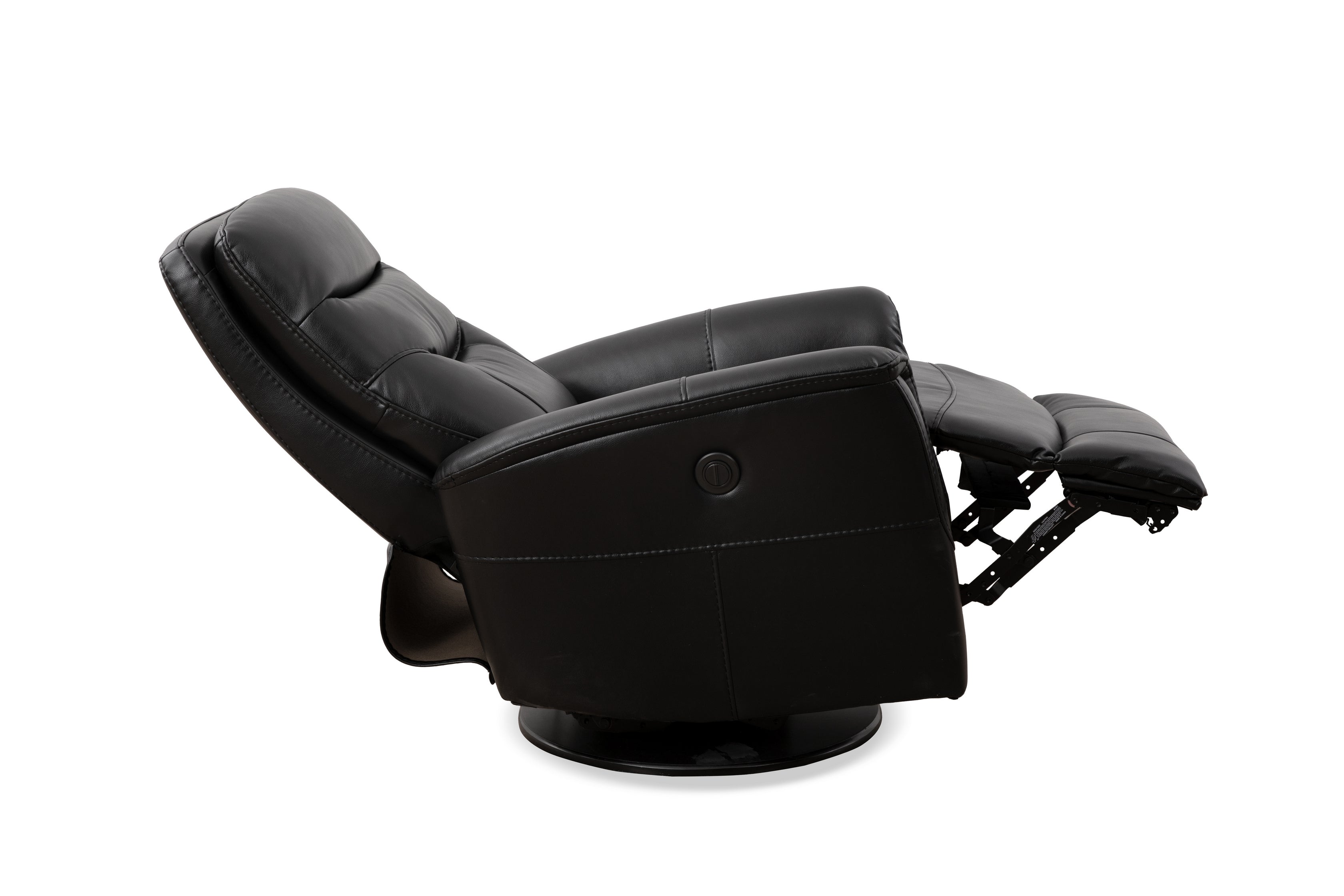 Black Leather Power Recliner – IF-6300-M Recliner