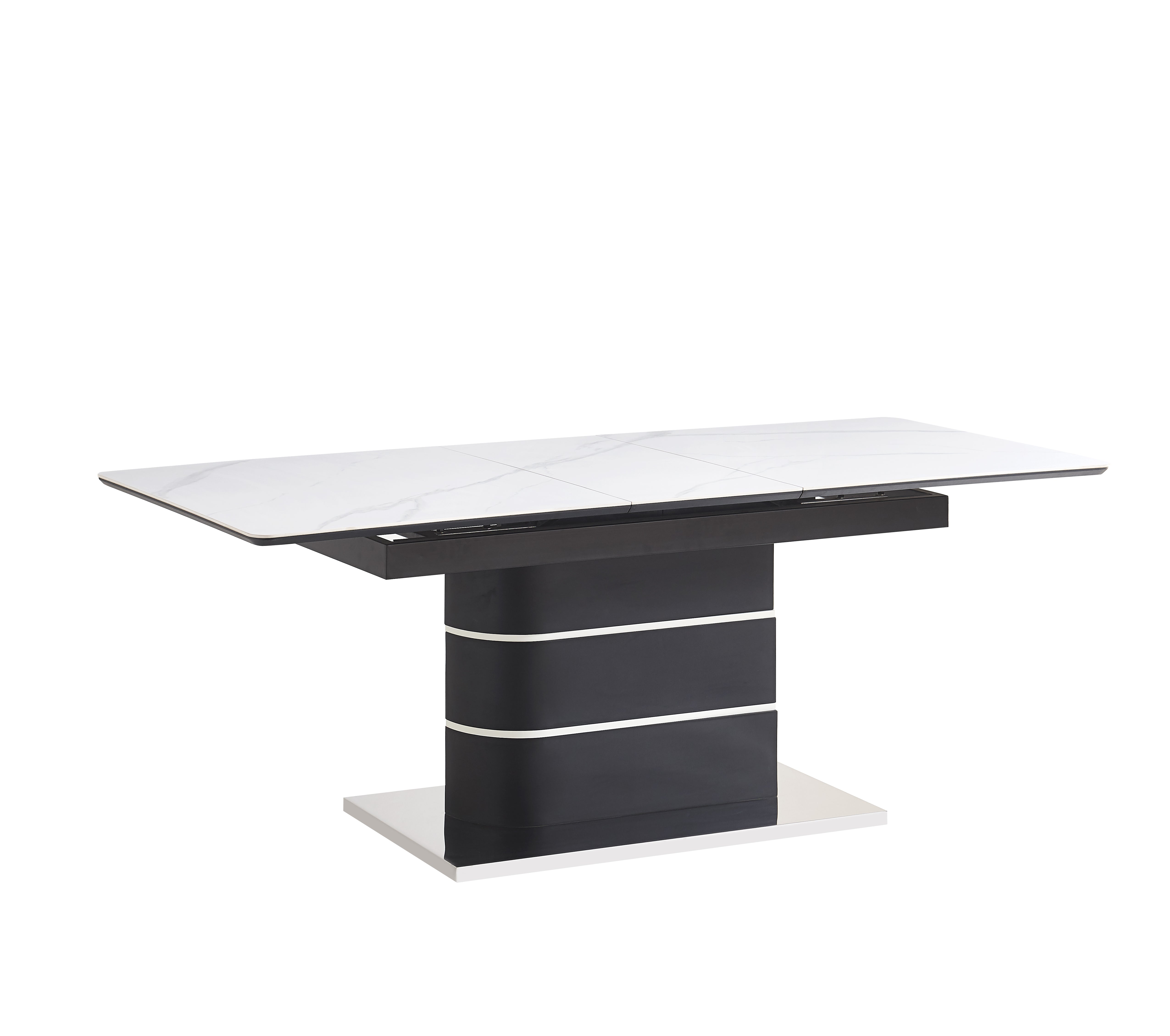 Upholstered in soft dark grey velvet Dinette Set – T-1410 C-1412
