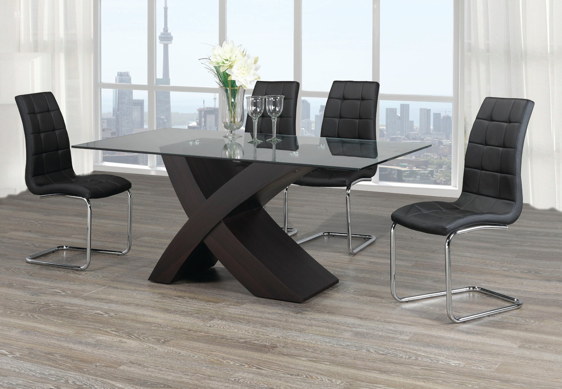 Image of t-1092 c-1750 7pc dinette set.