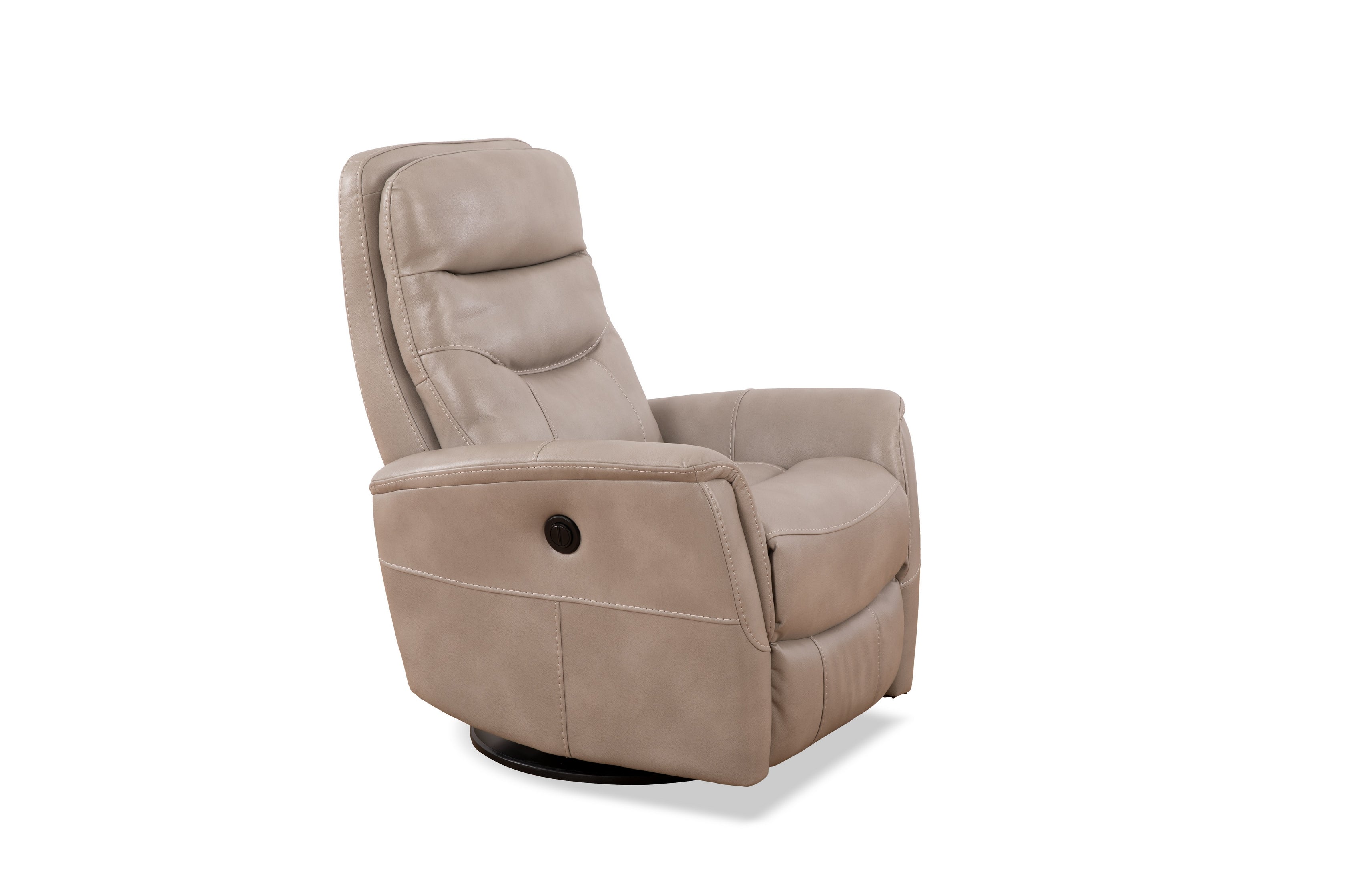 Taupe Leather Power Recliner – IF-6301-M Recliner