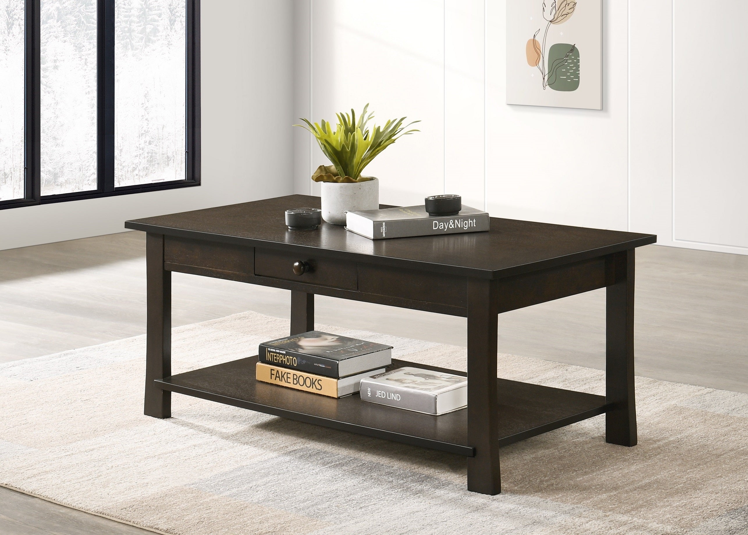 Exotic Wood and Wood Veneers Coffee / Side Table – IF-3200