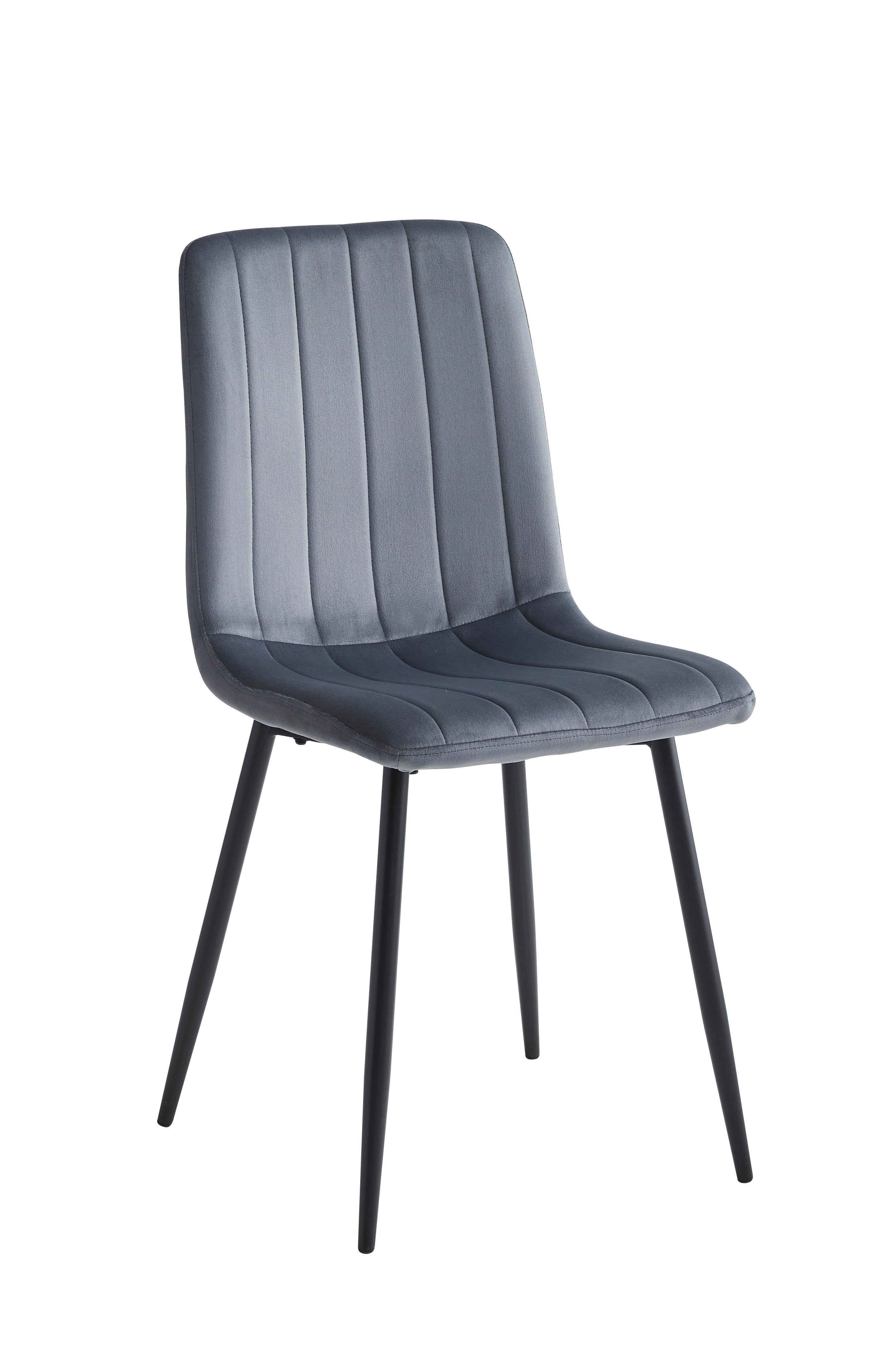 Extension Table: Sintered Stone Marble Top With Black Steel Legs Dinette Set – T-1472 C-1474