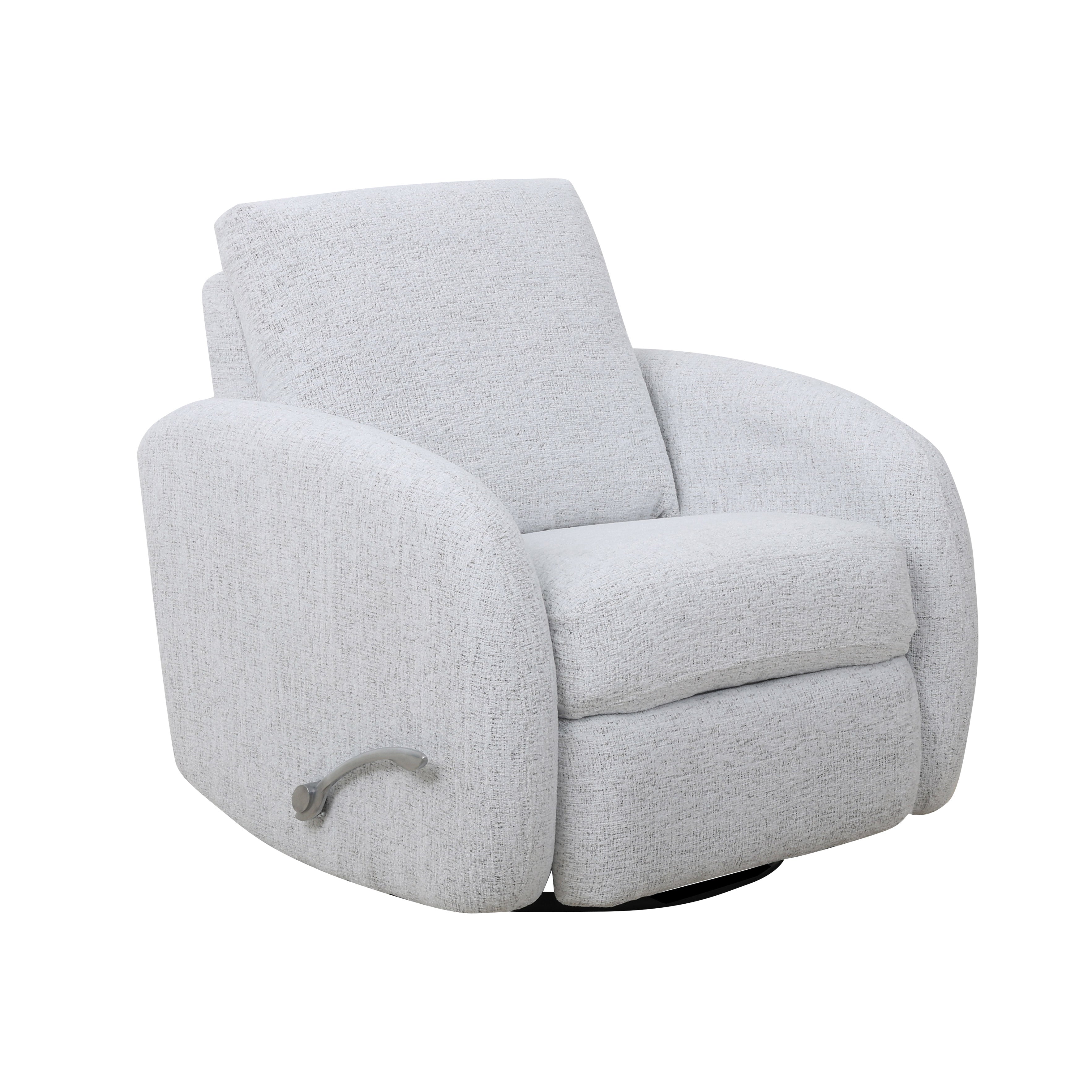 Light Grey Fabric Rocker Recliner – IF-6355-M Recliner