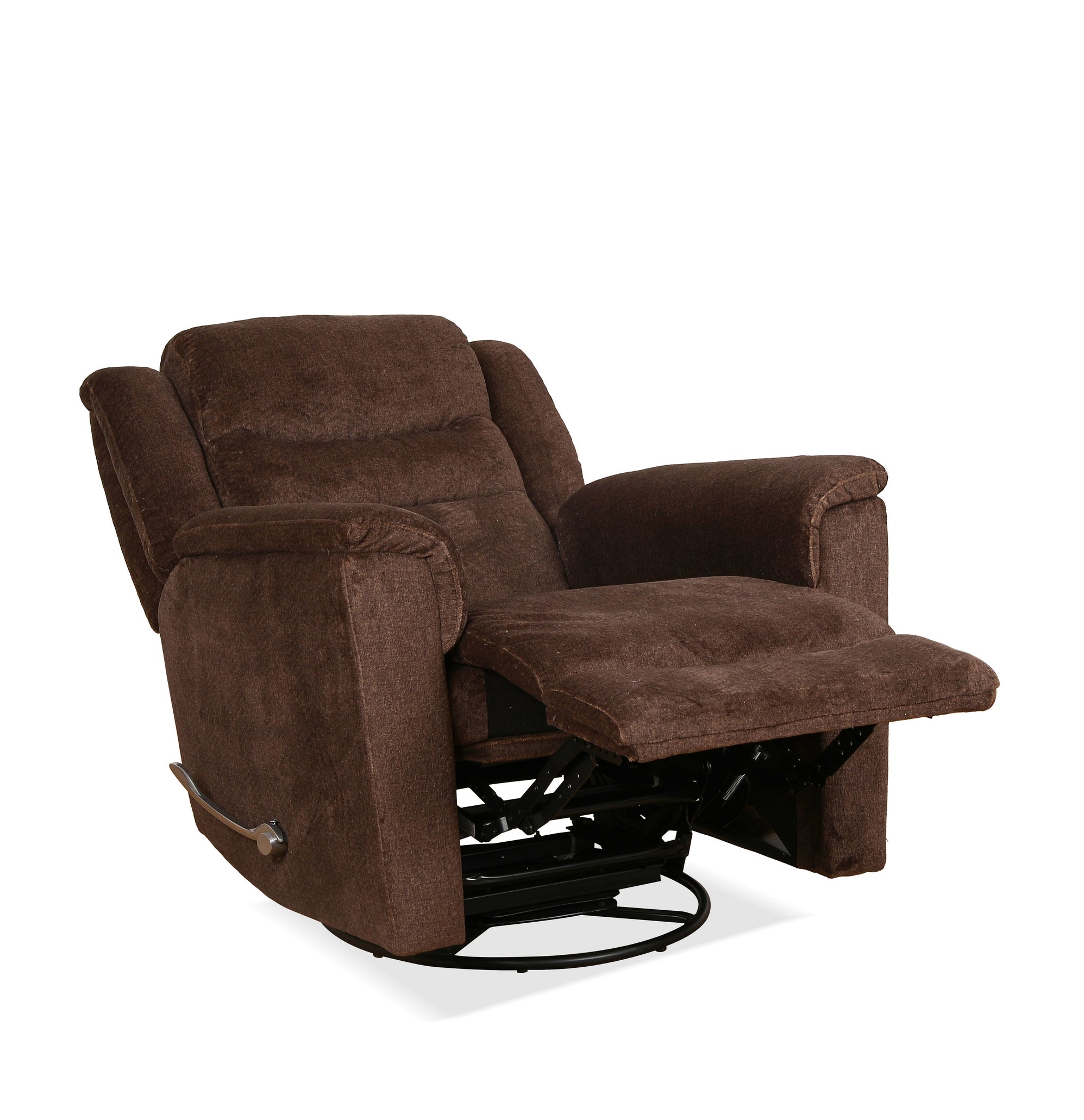Brown Chenille Rocker Recliner – IF-6346-M Recliner