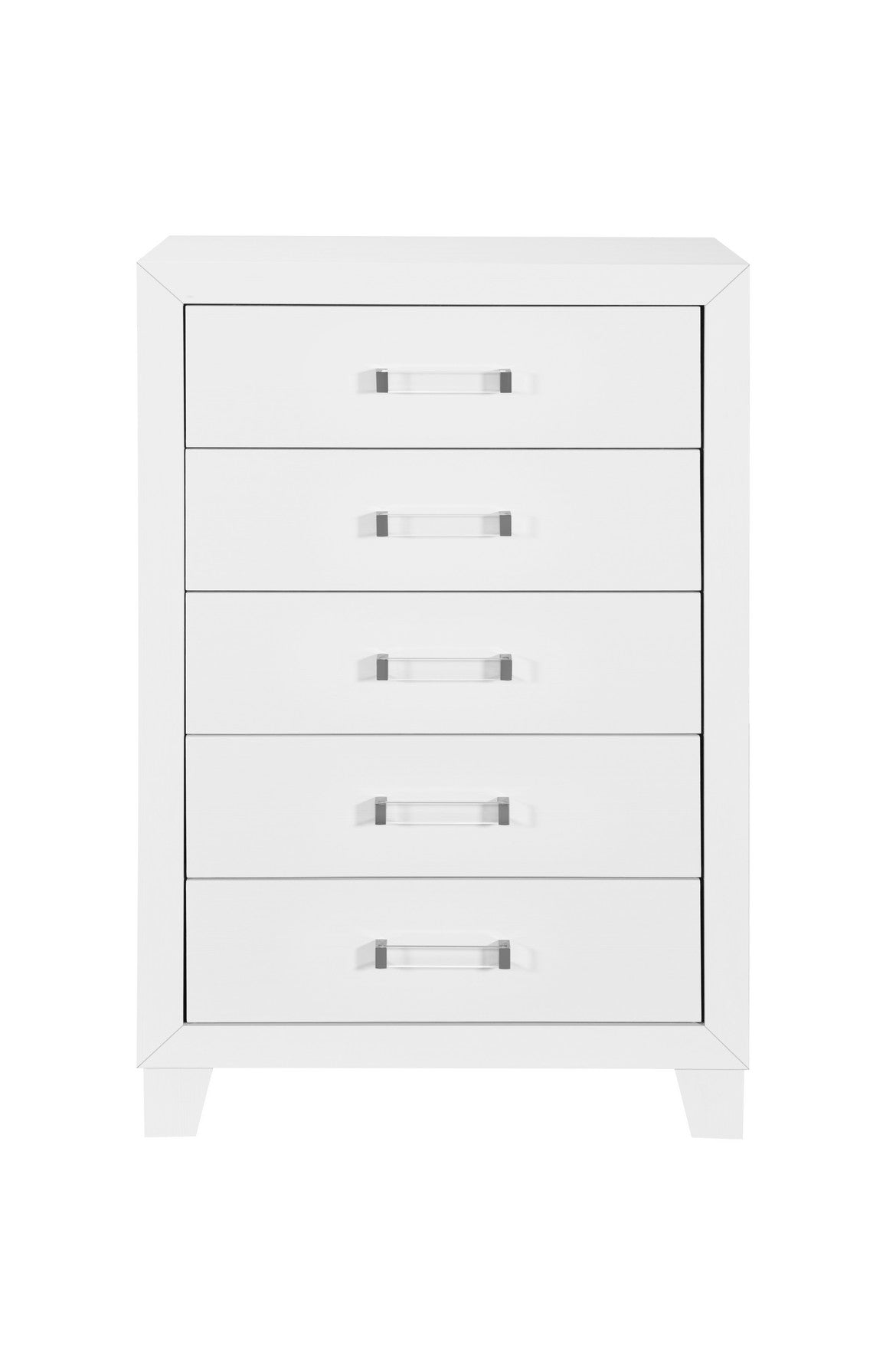 Luccia White Wood Bedroom Set – Luccia-White