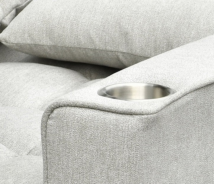 Ivory Pull-Out Loveseat Sofa Bed – IF-9028