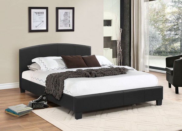 Image of if-133b - single or double or queen bed - platform bed includes mattress support.