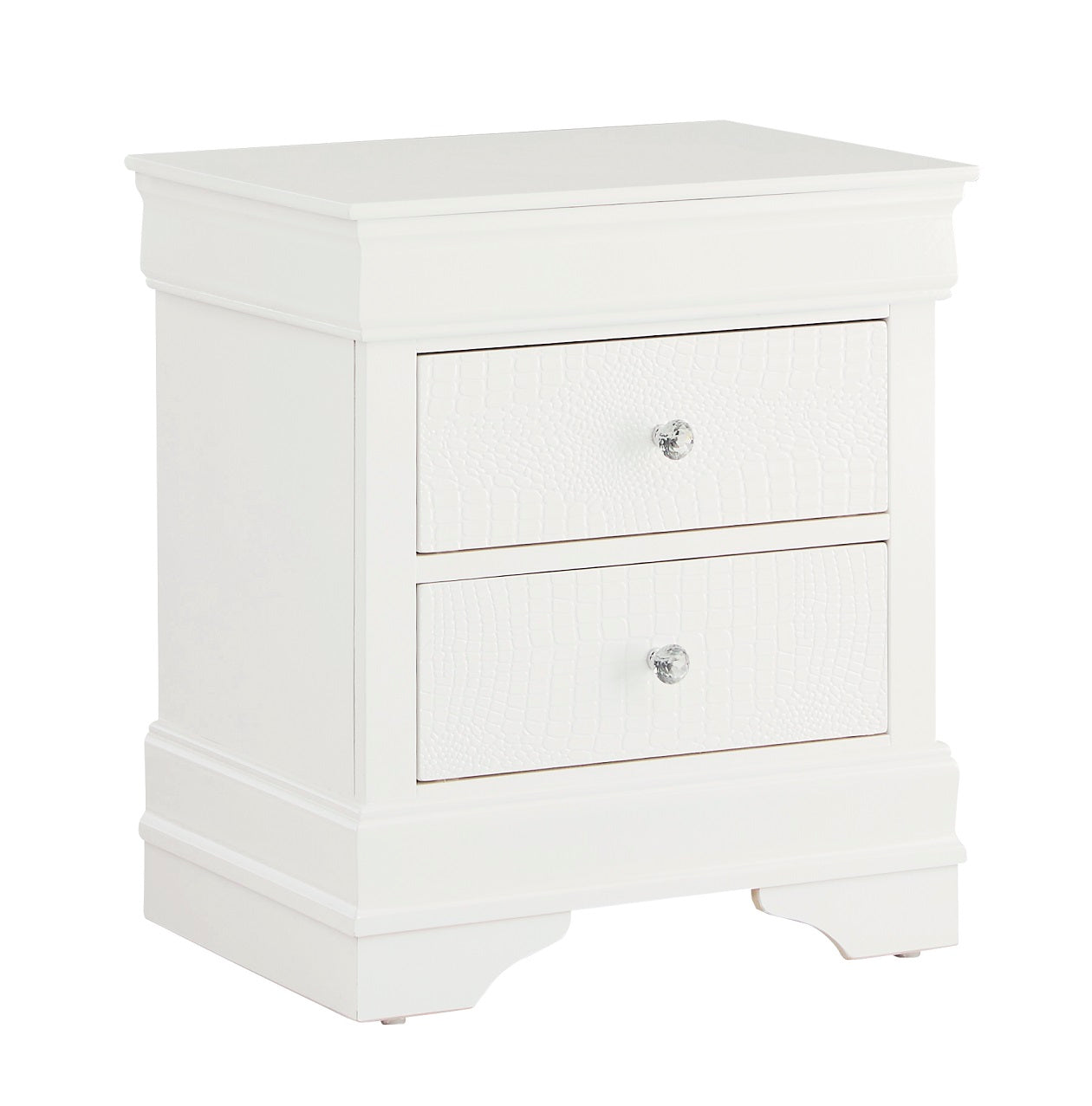 Pompei White Tufted Bedroom Set – Pompei (White)