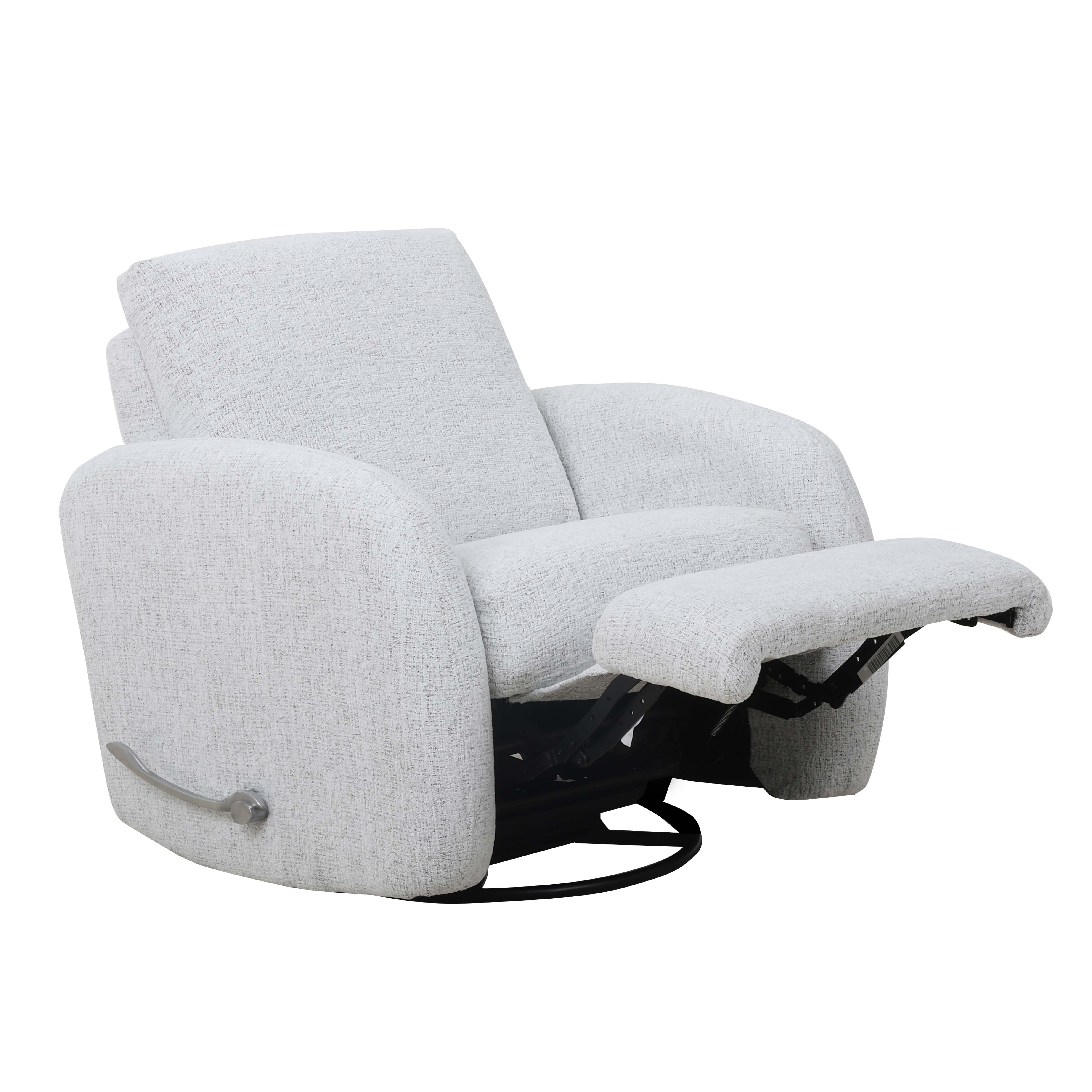 Light Grey Fabric Rocker Recliner – IF-6355-M Recliner