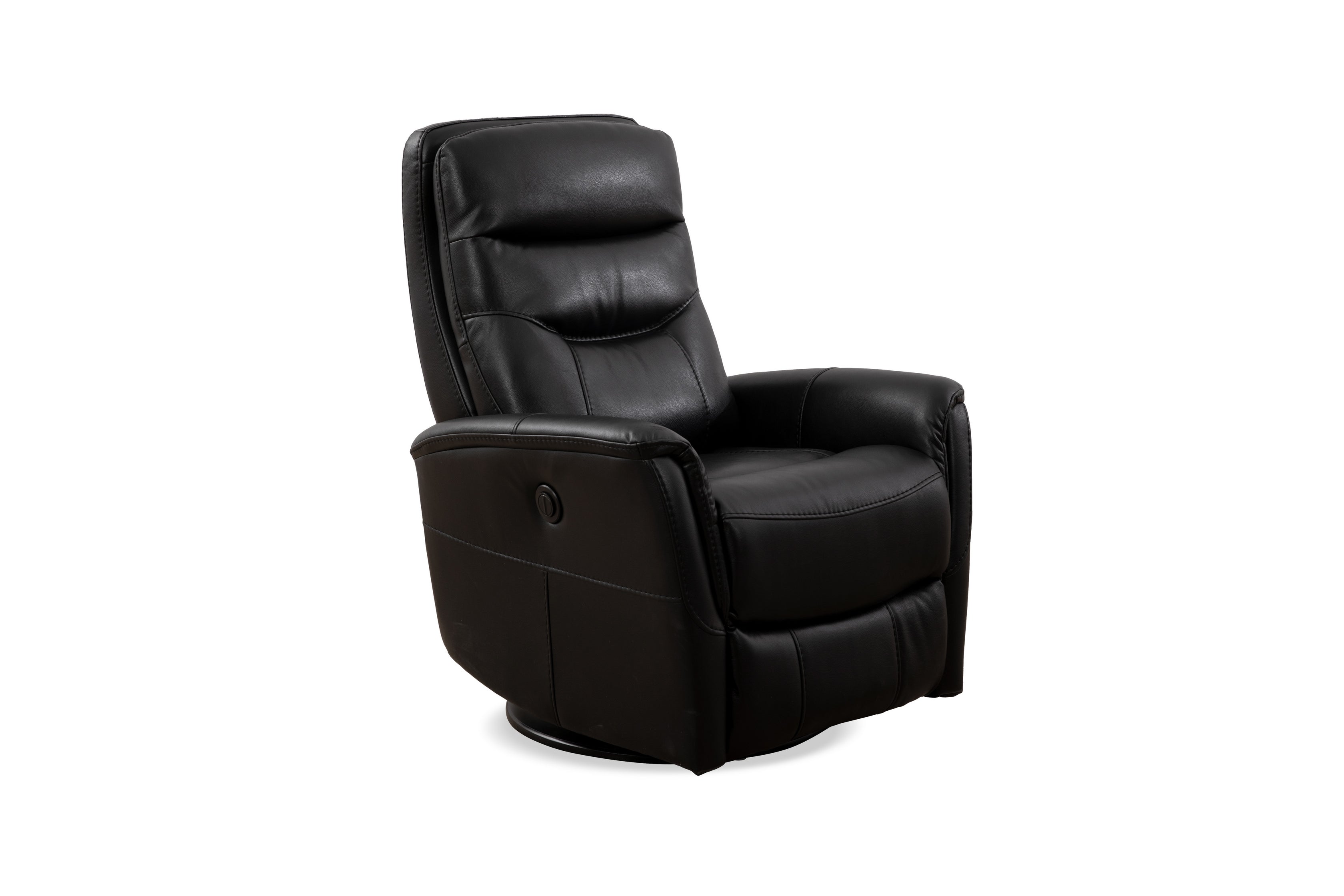 Black Leather Power Recliner – IF-6300-M Recliner