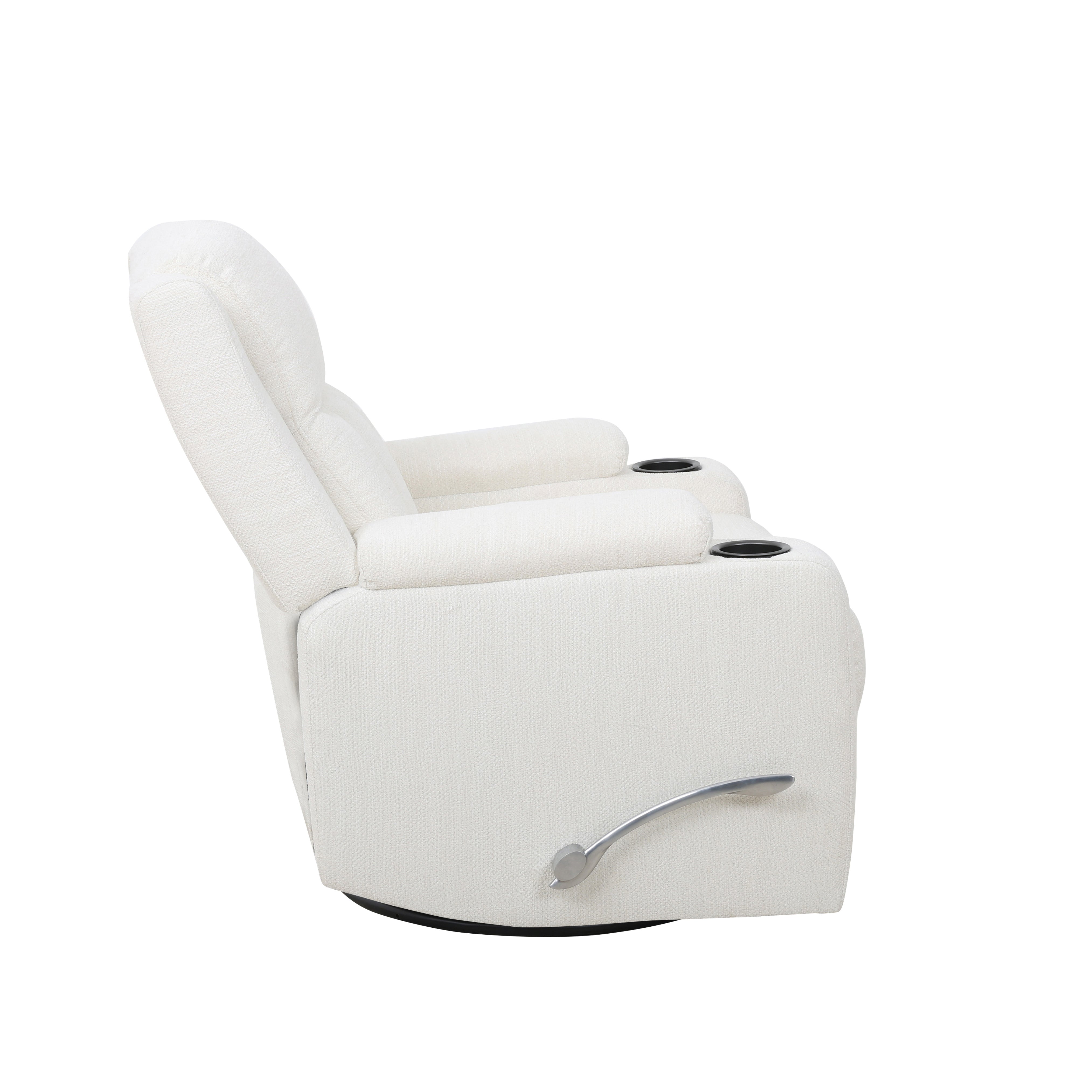 Ivory Leather Power Recliner – IF-6316-M Recliner