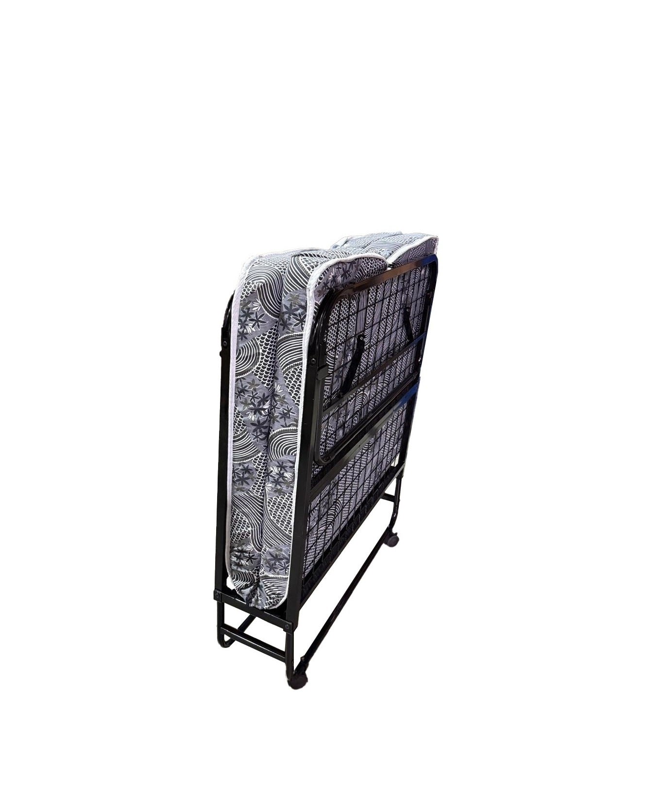 Durable powder-coated steel frame construction Folding Bed – IF-385/386