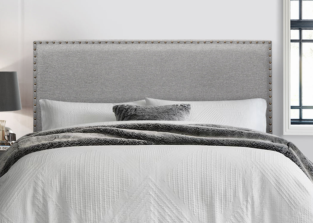Grey Fabric Upholstered Headboard – IF-5820