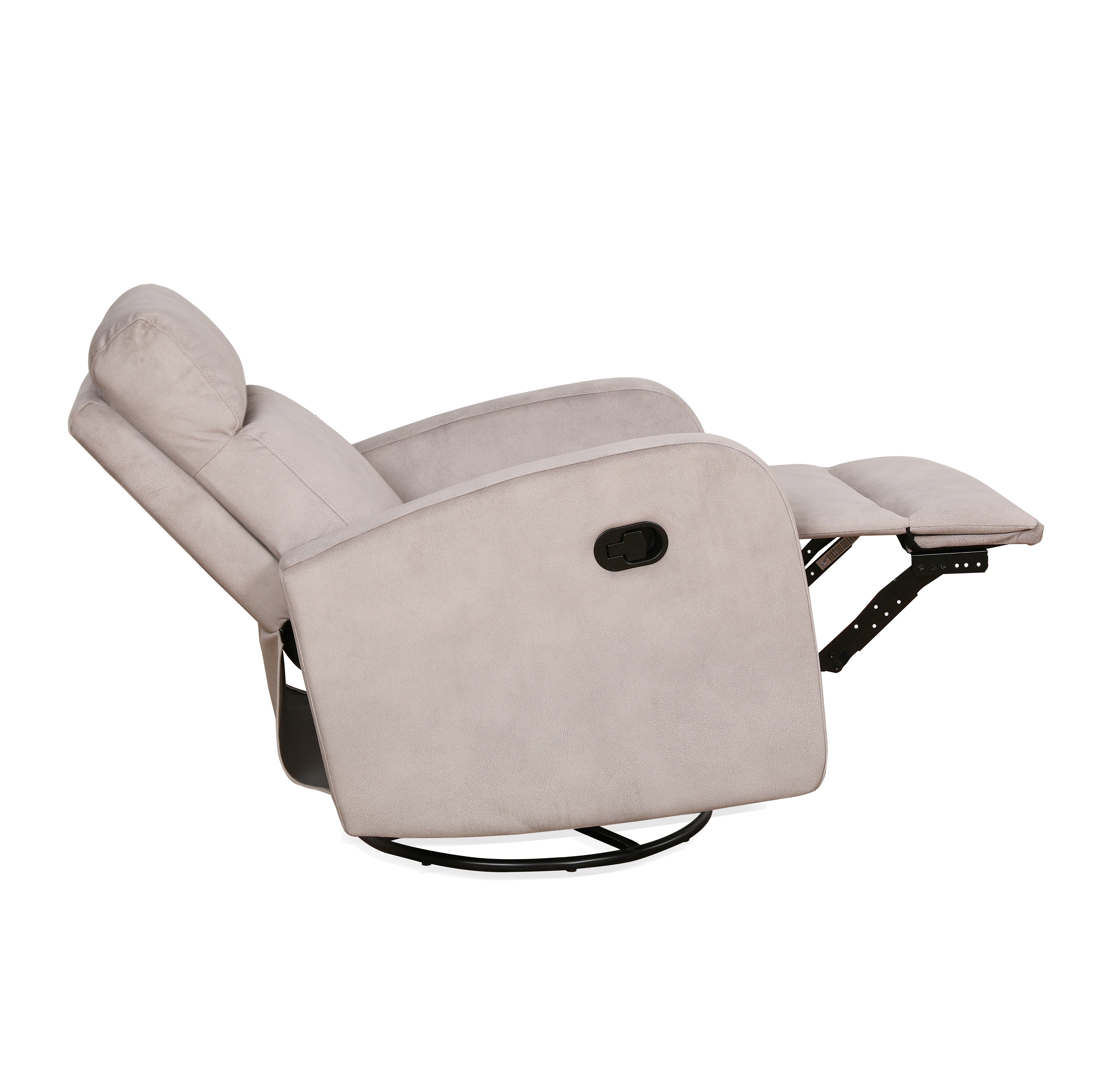 Light Grey Fabric Rocker Recliner – IF-6337-M Recliner