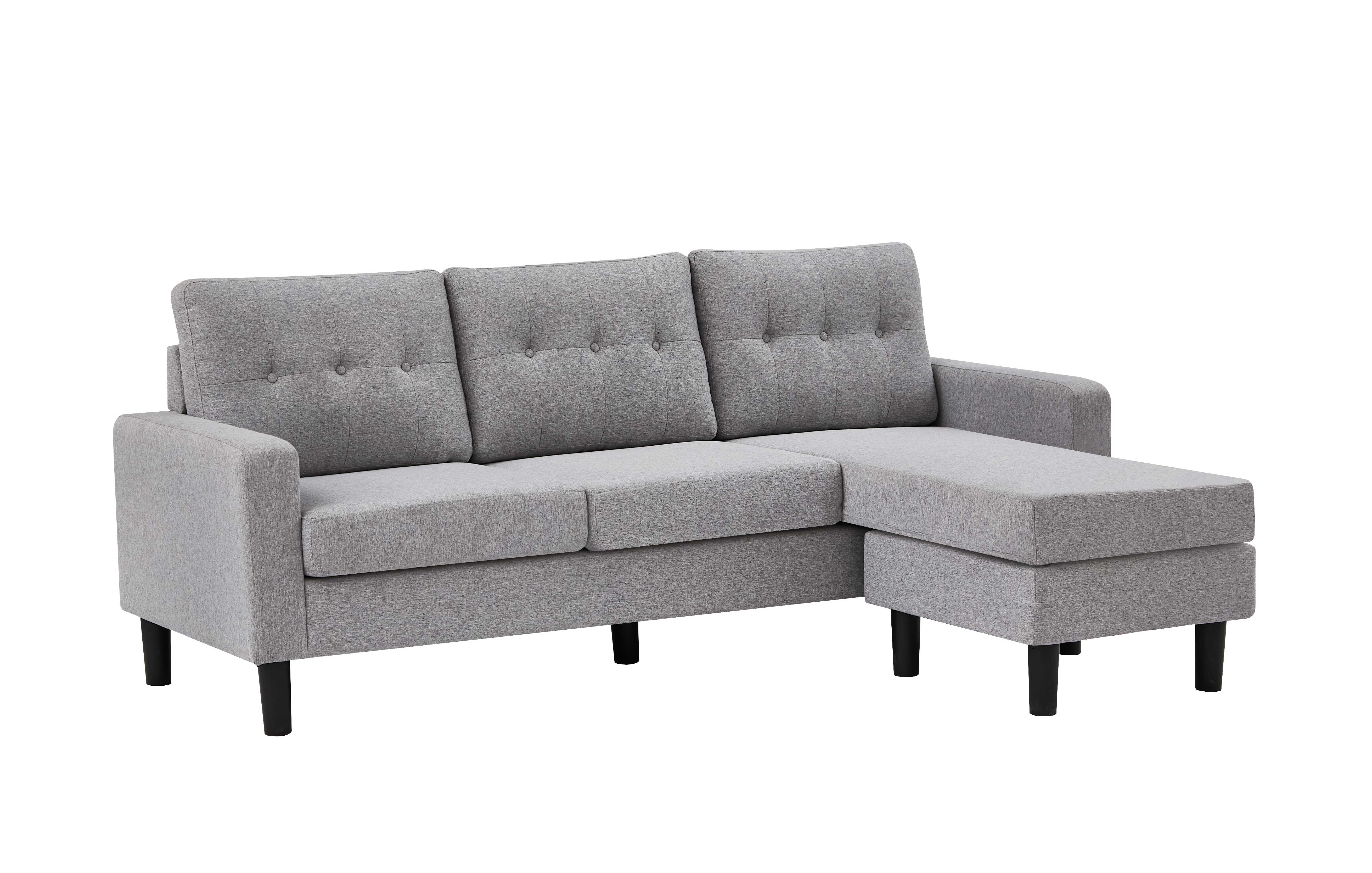 Solid wood legs for a simple, modern touch Sofa Sectional – IF-9320