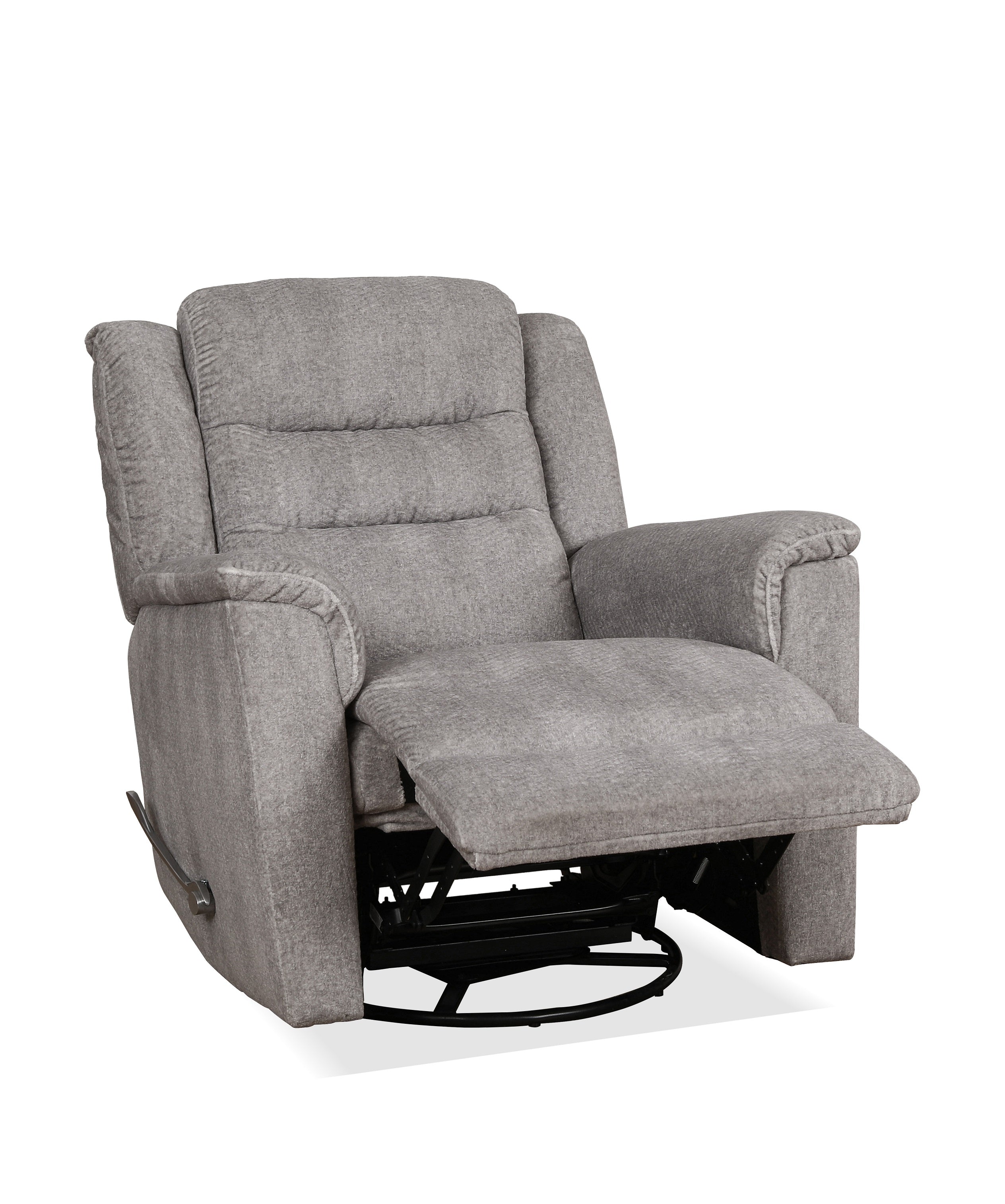 Light Grey Fabric Rocker Recliner – IF-6345-M Recliner
