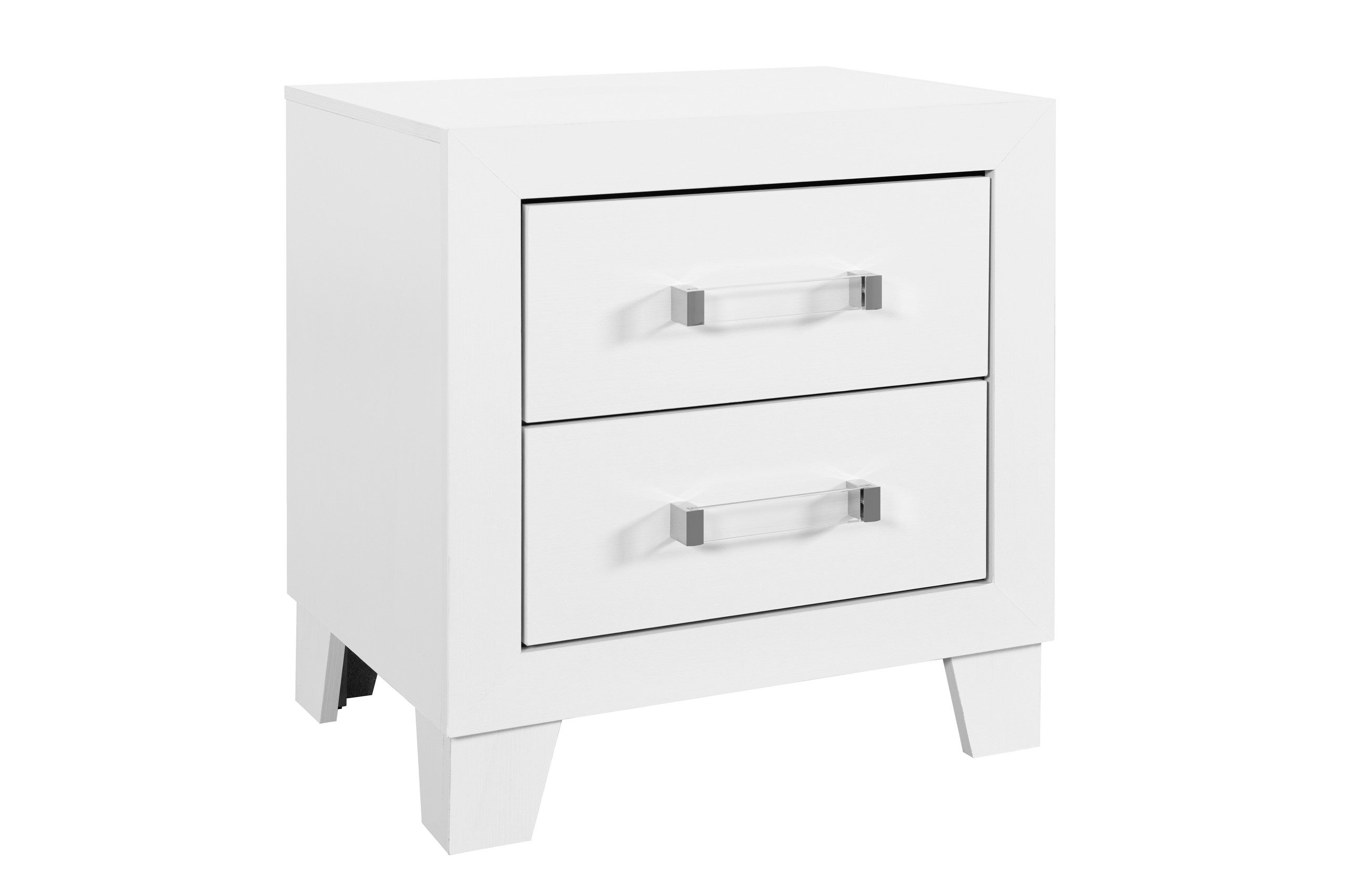 Luccia White Wood Bedroom Set – Luccia-White