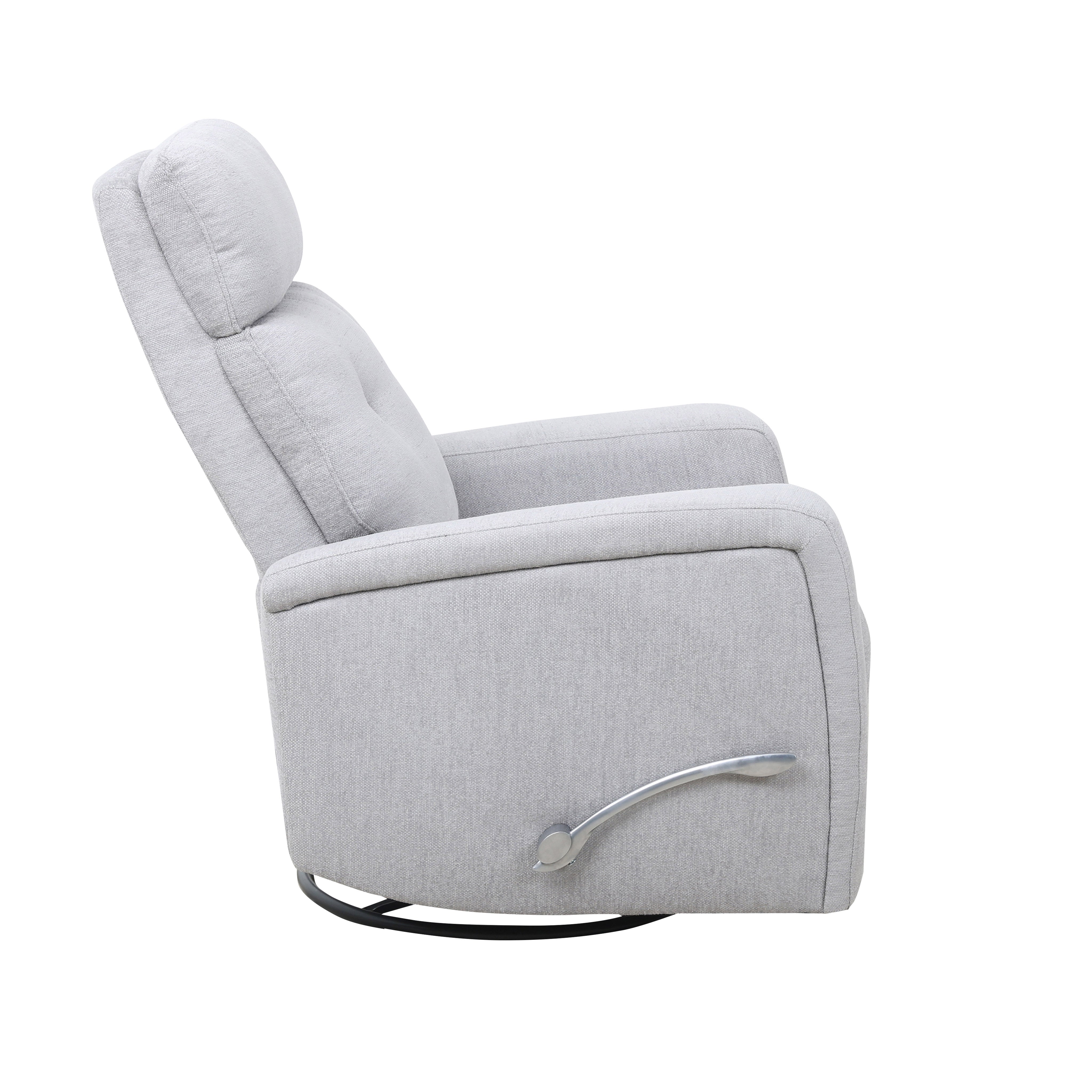 Light Grey Fabric Swivel Recliner – IF-6325-M Recliner
